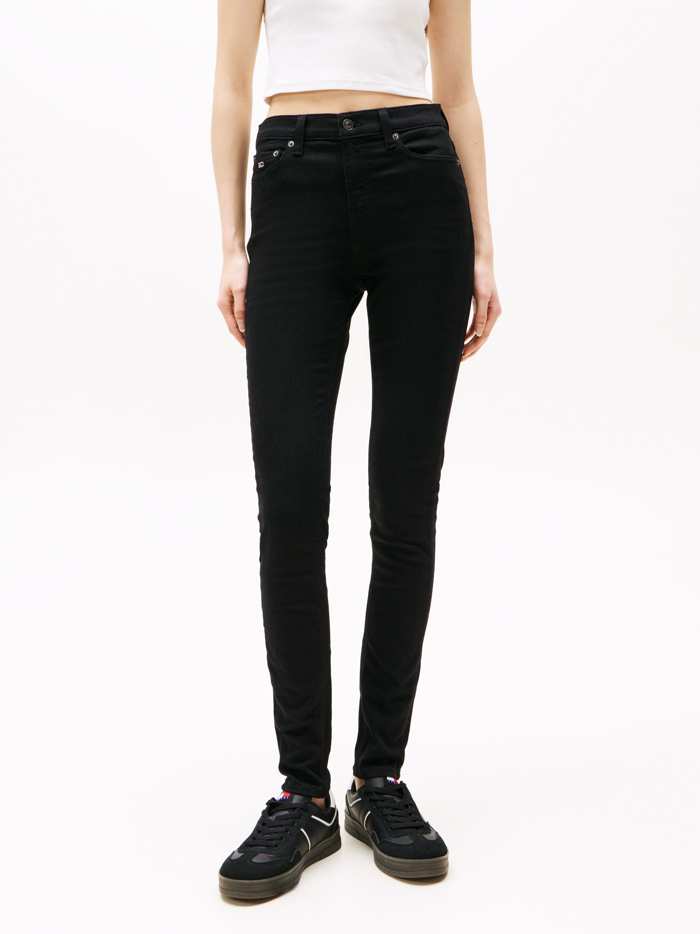 Image of Tommy Jeans Skinny-fit-Jeans "NORA MD SKN" mit Stretchanteil, Mid Rise