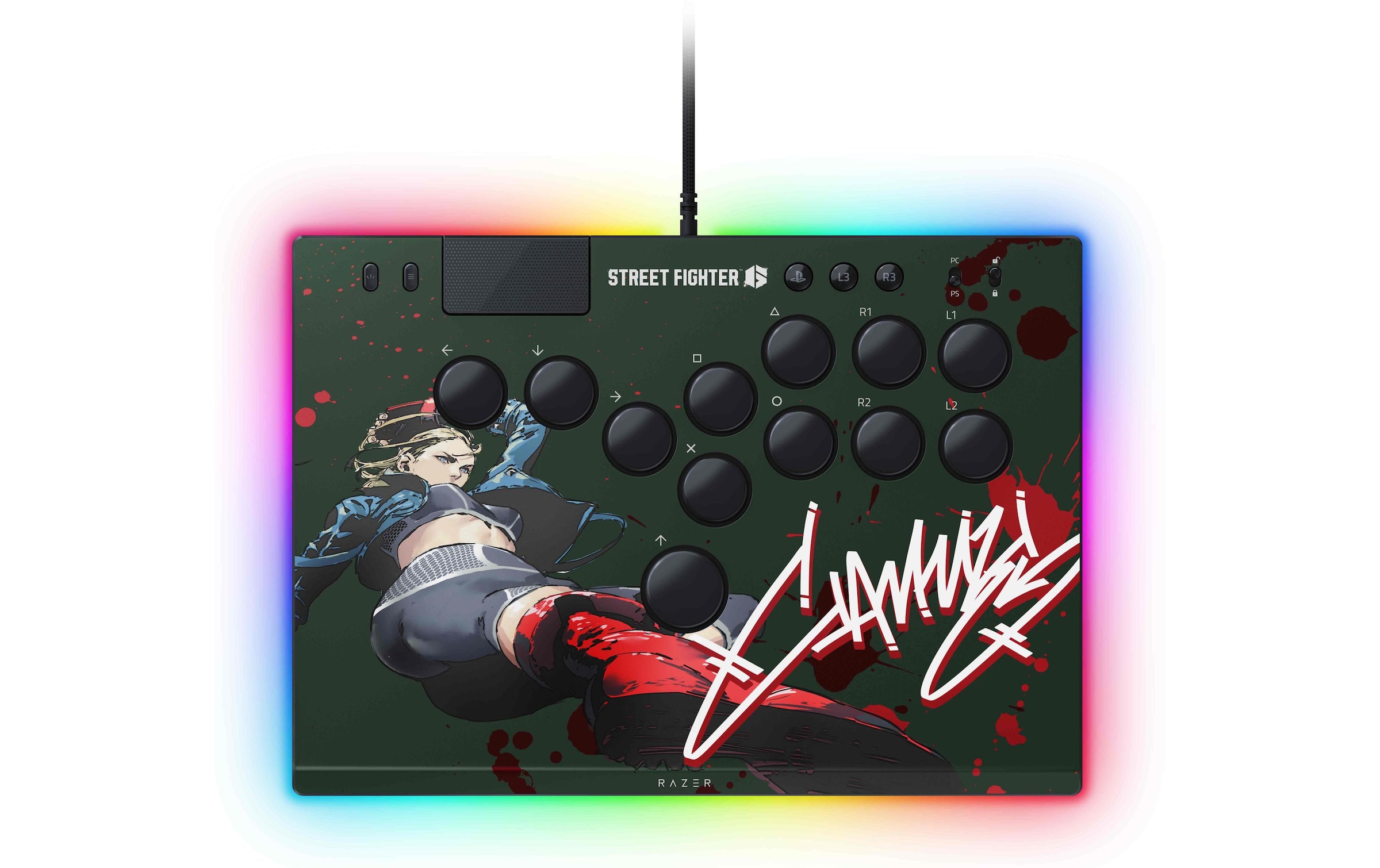 RAZER Gaming-Controller »Kitsune - SF6 Cammy Edition«