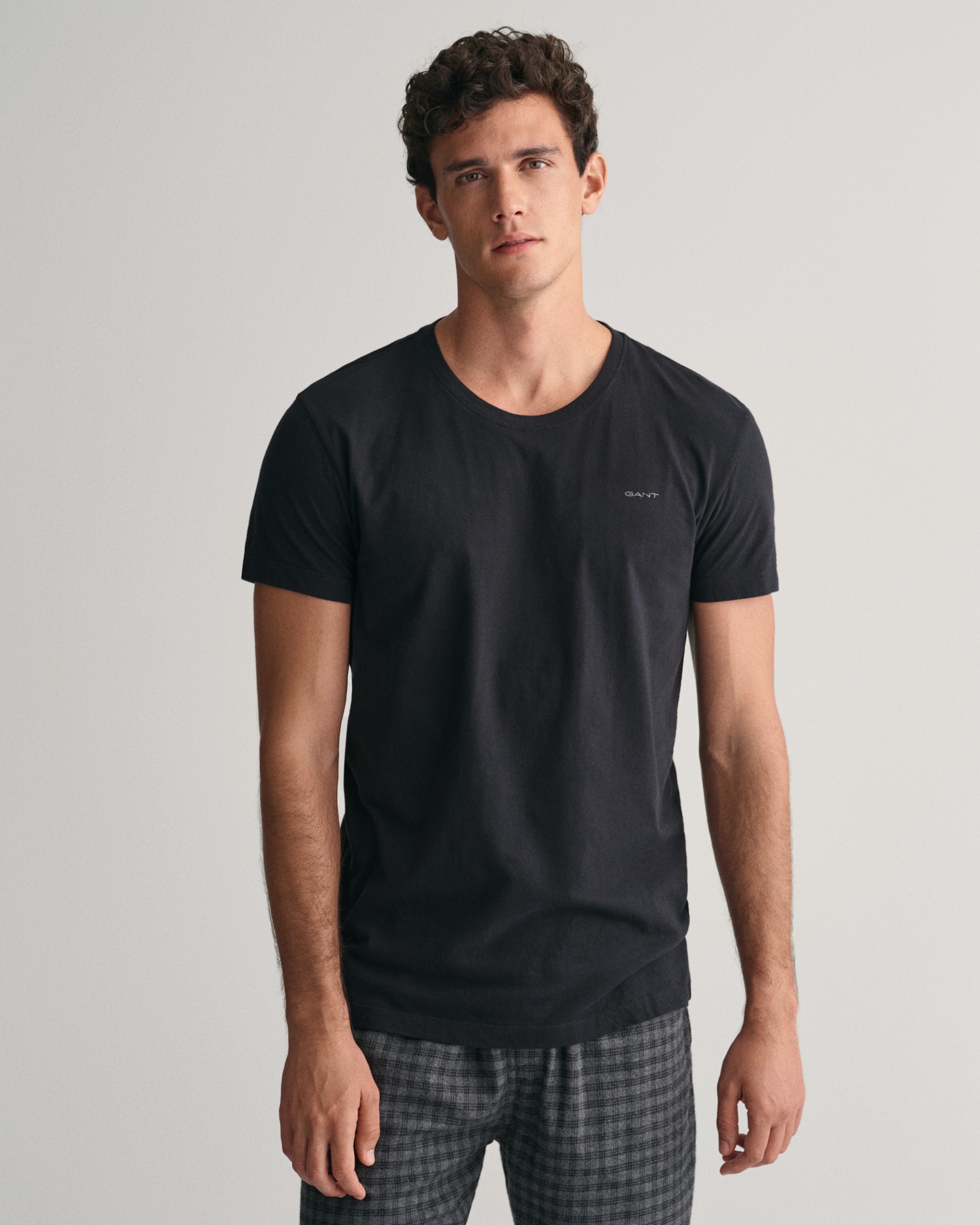 Gant T-Shirt »C-NECK T-SHIRT 2-PACK«, (2 tlg.), aus besonders weichem Material