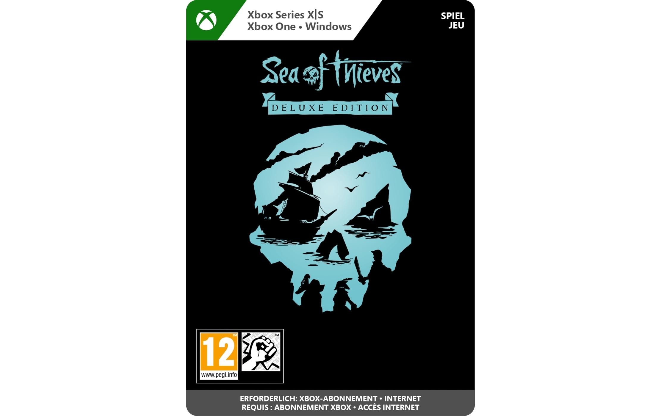 Microsoft Spielesoftware »Sea of Thieves Deluxe Edition (ESD)«, PC-Xbox One-Xbox Series X