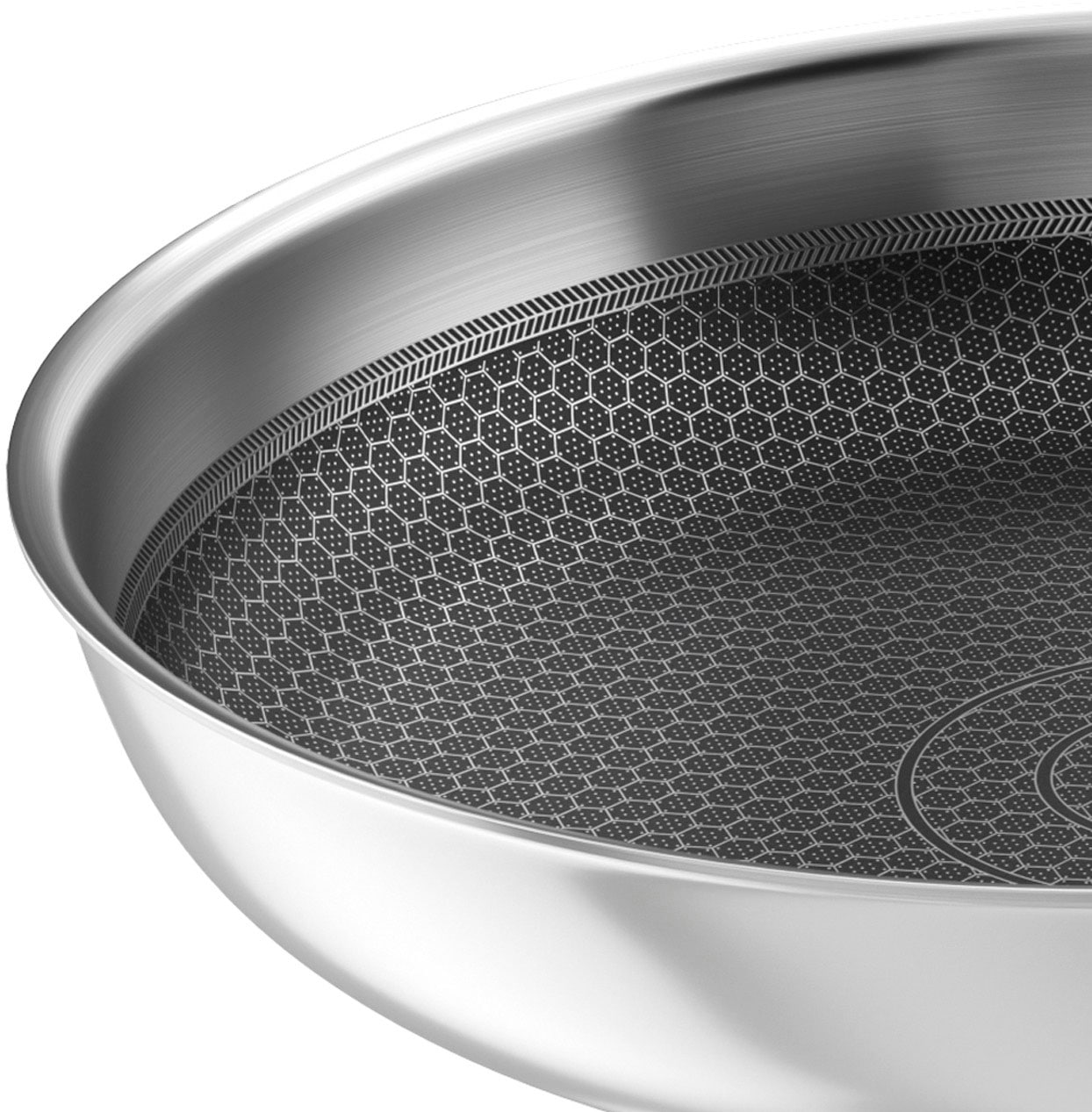 Elo Premium Bratpfanne »Relief Evolution« Edelstahl 18/10 Induktion