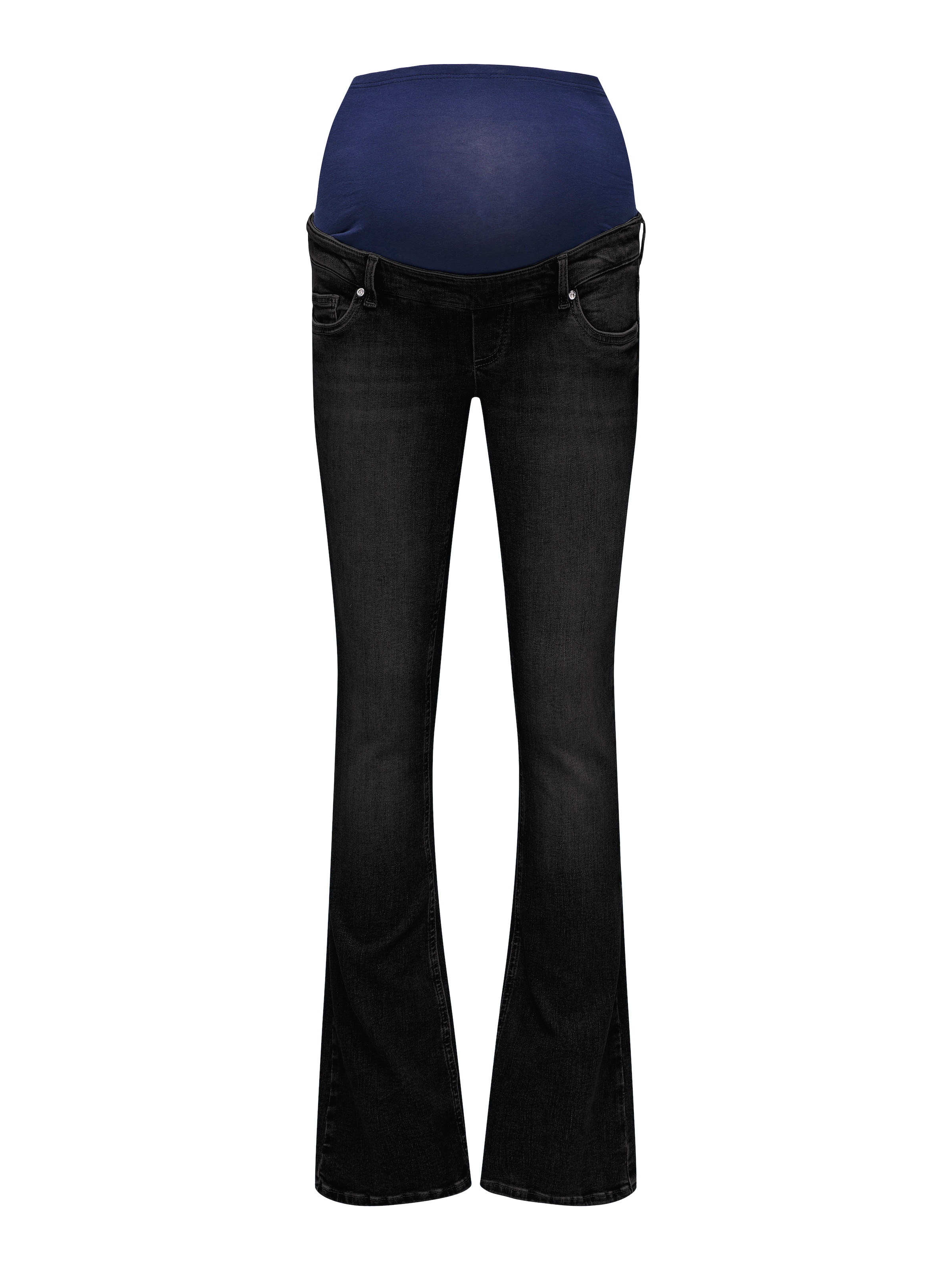 ONLY MATERNITY Bootcut-Jeans »OLMBLUSH MID WAIST FLARED DNM BOX NOOS«