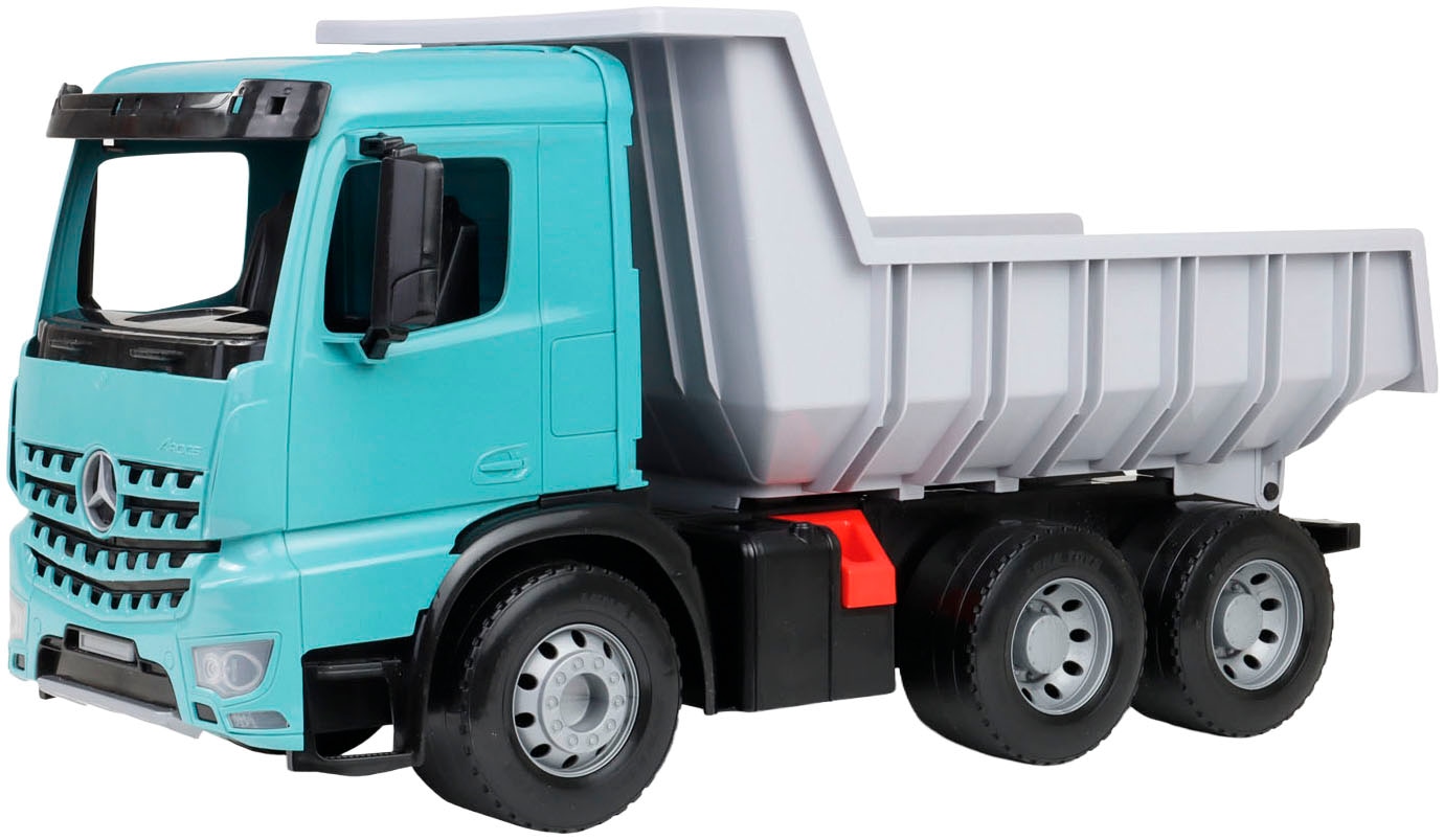 Image of Lena Spielzeug-Kipper "Giga Trucks Muldenkipper Mercedes-Benz Arocs, petrol" Made in Europe