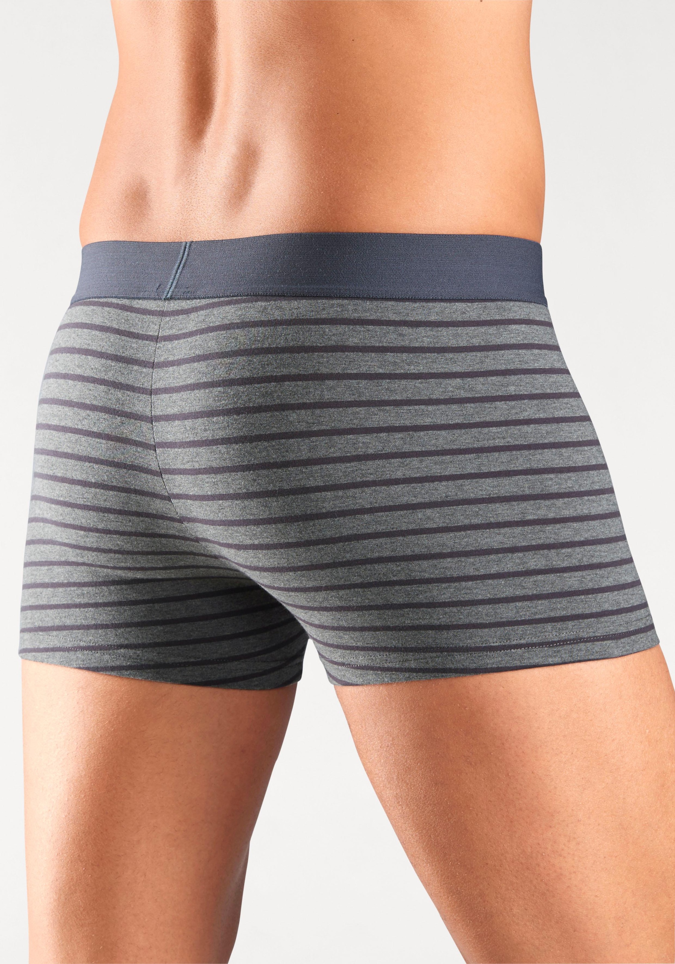 s.Oliver Boxer »Boxershorts für Herren« Packung, 4 Stk. mit kontrastfarbenem Webbund