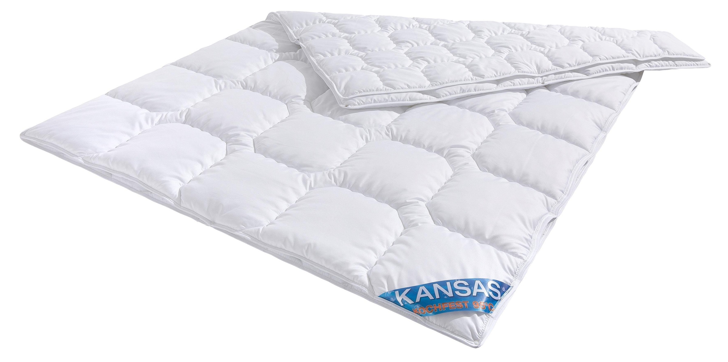 Image of fan Microfaserbettdecke "Kansas" 4-Jahreszeiten 1 Stk. tlg. Bettdecke in 135x200 oder 155x220 cm, Wärmeklasse 4-Jahreszeiten
