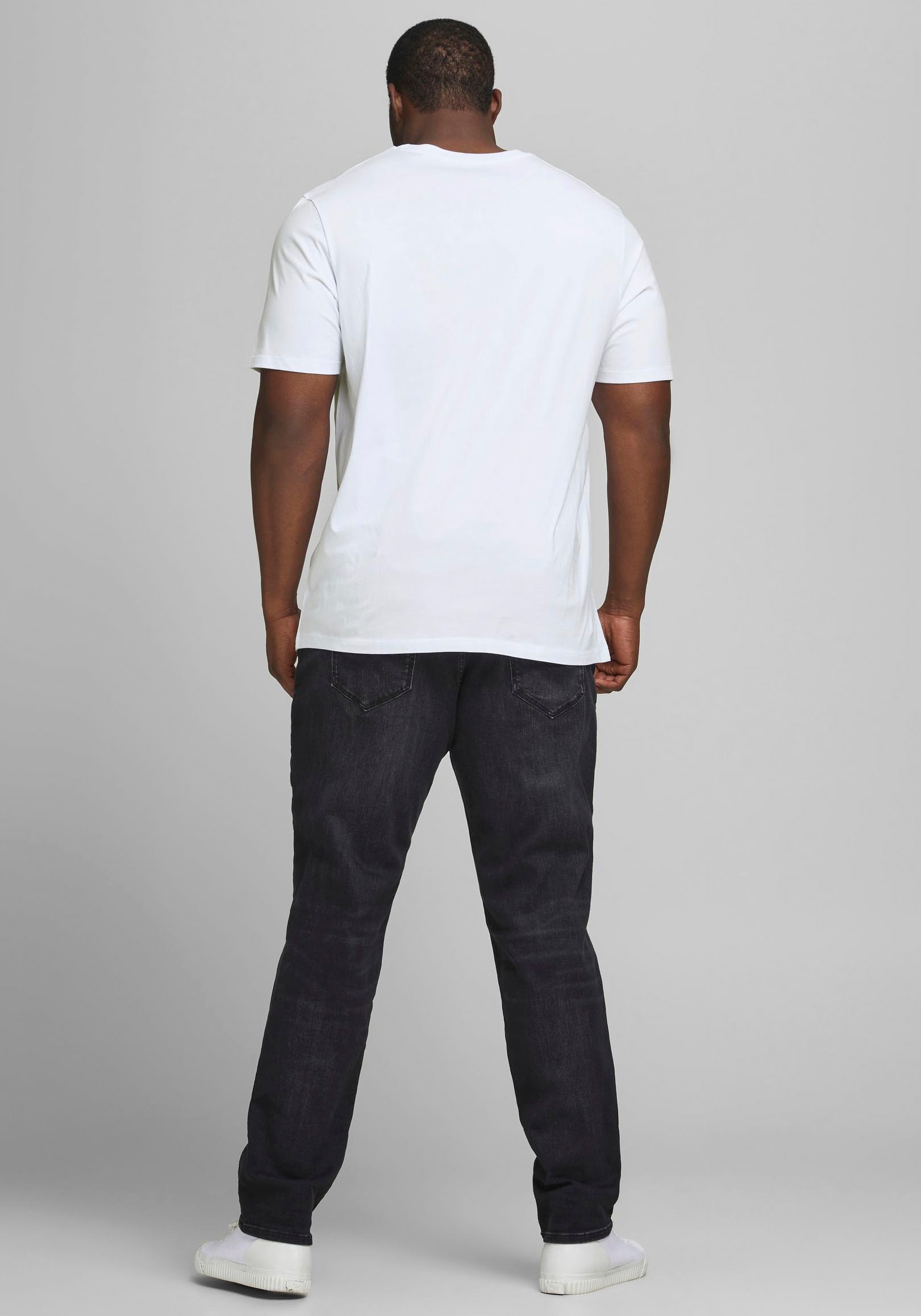 Jack & Jones PlusSize T-Shirt »CORP LOGO TEE«, bis Grösse 6XL
