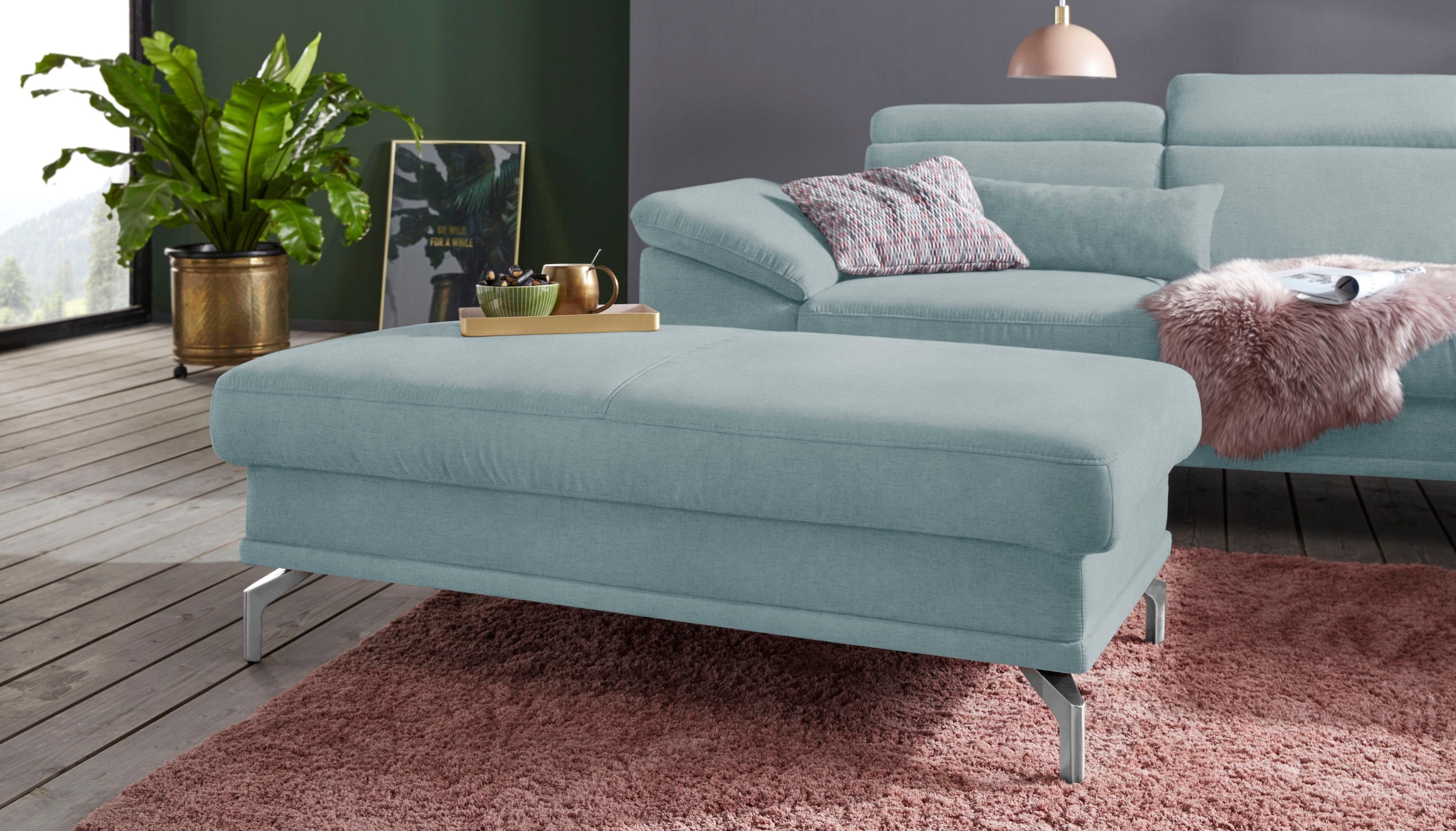 sit&more Polsterhocker »Scorpio« inklusive Federkern