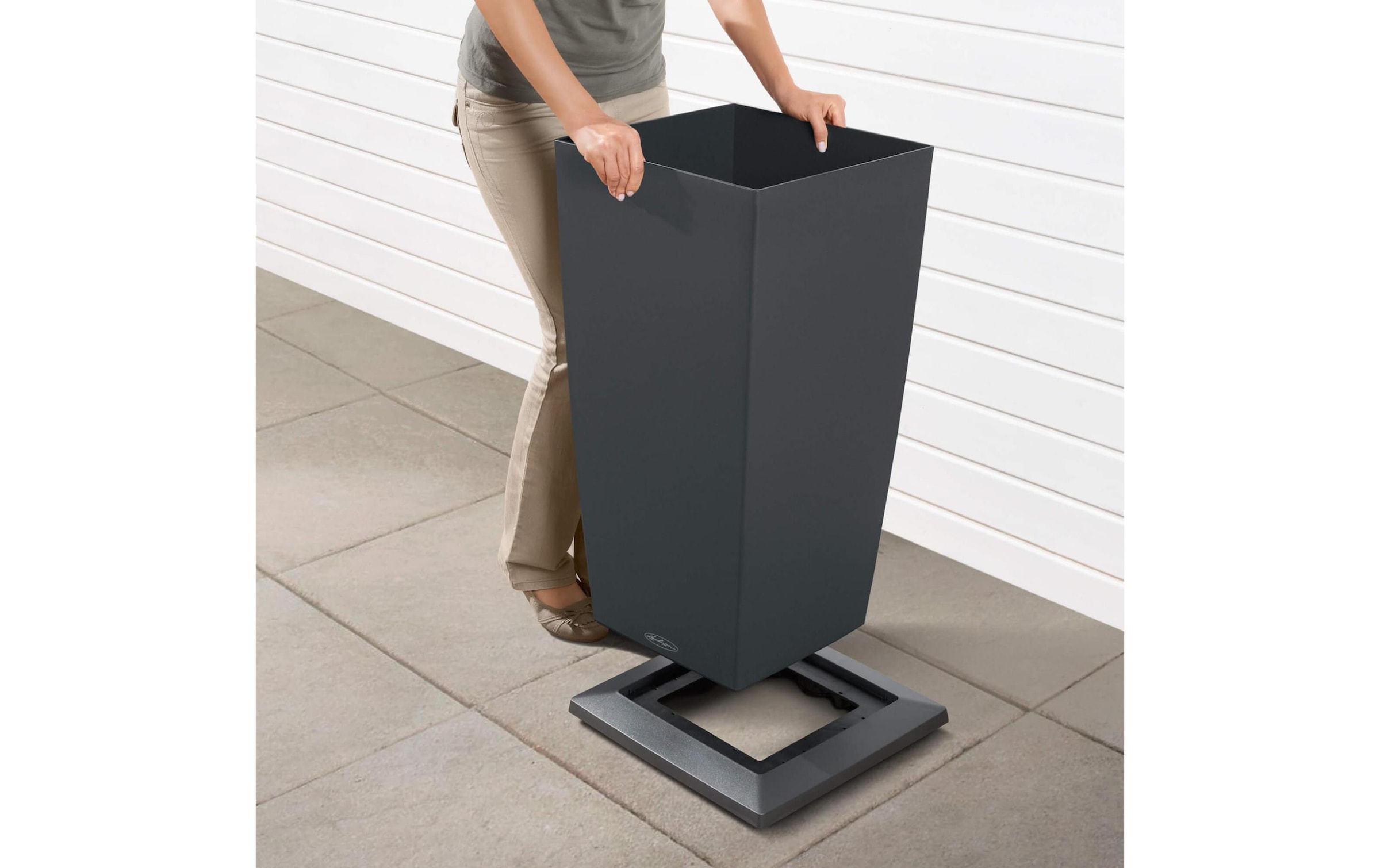 Topfuntersetzer »Lechuza Cubico 40 Anthrazit«
