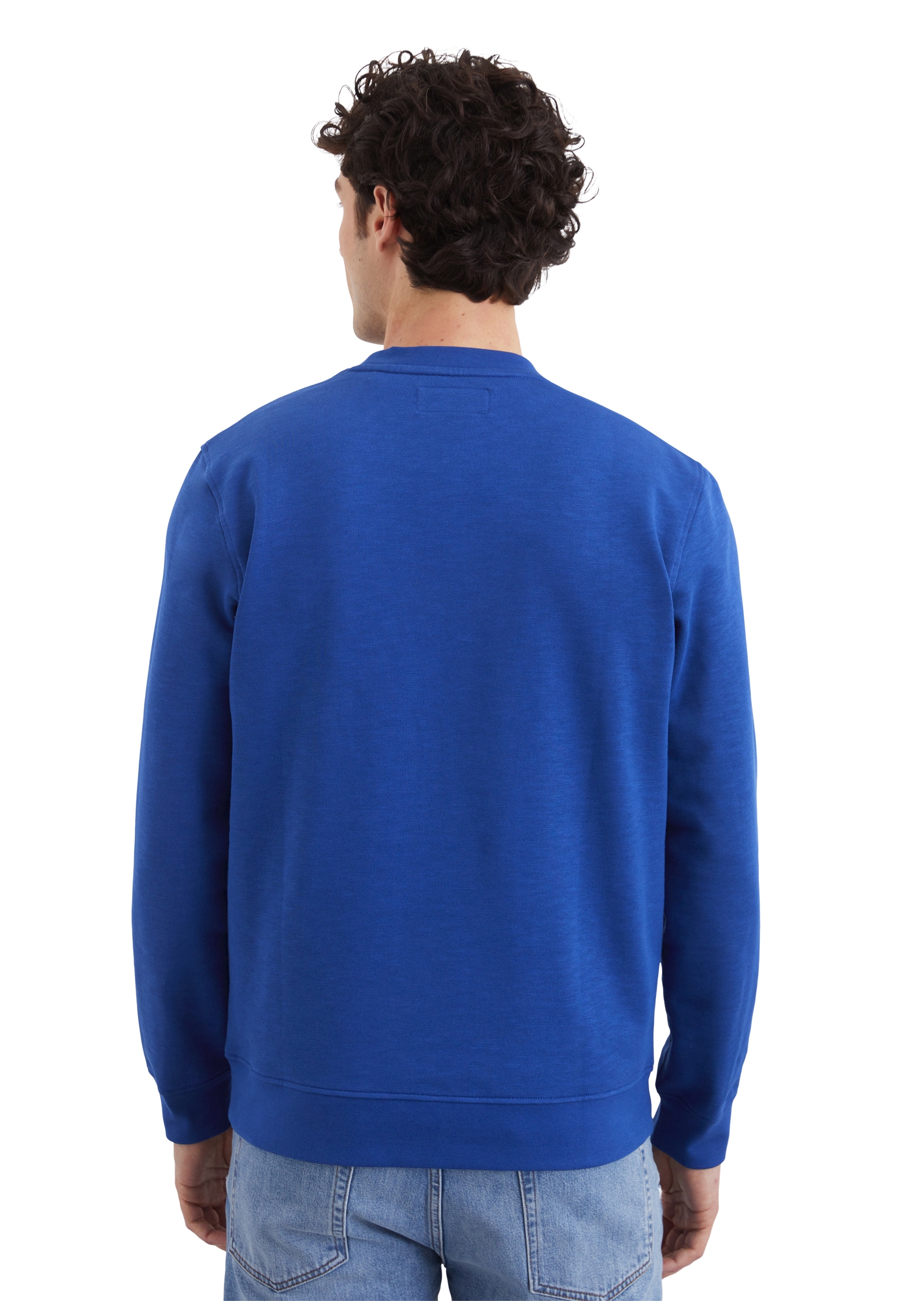 Marc O'Polo Sweatshirt, mit leicht unregelmässiger Slub-Sweat-Struktur