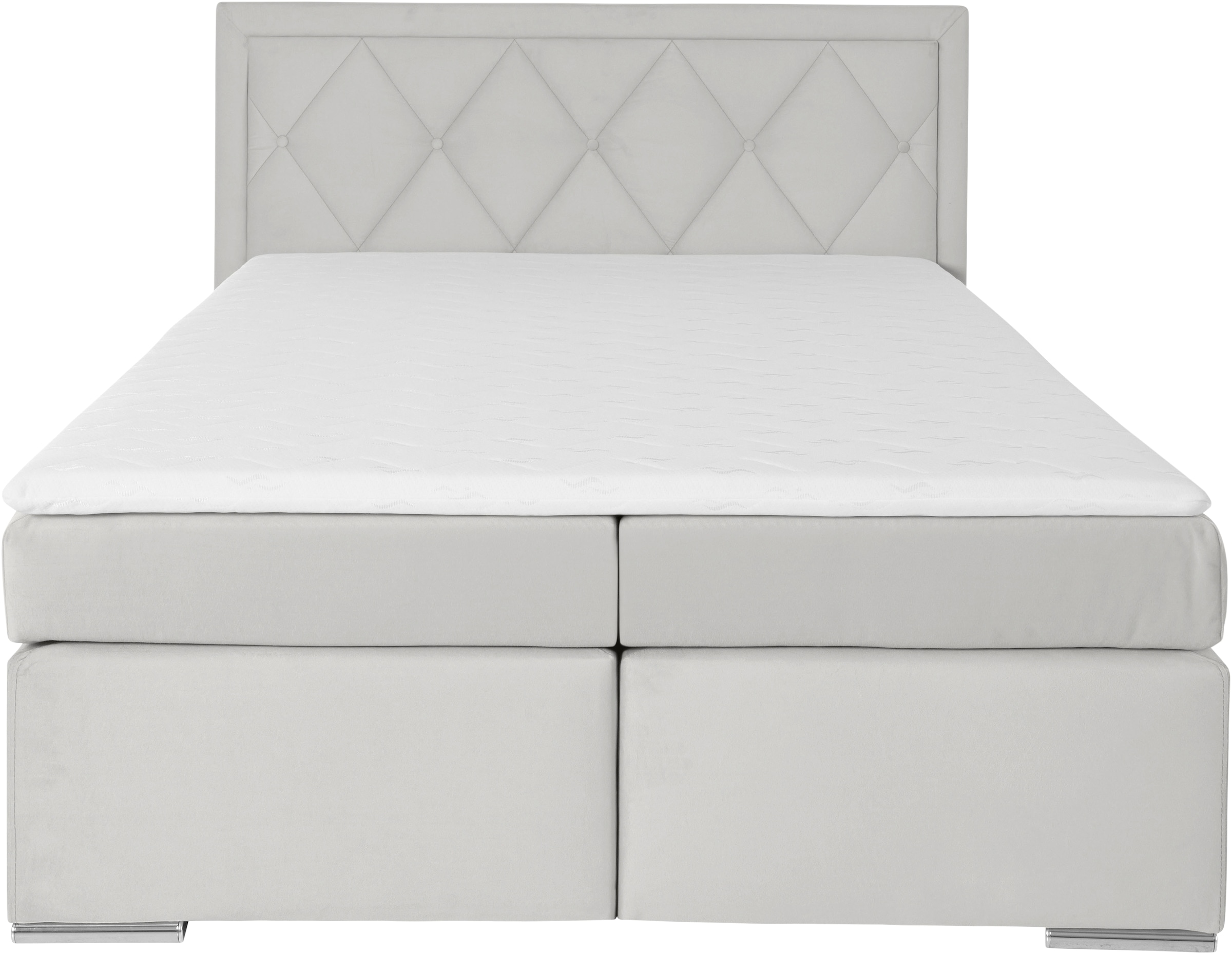Leonique Boxbett »Alfie, Bestseller, wahlweise mit Bettkasten«, mit Knopfheftung im Kopfteil, H2, H3 und H4 wählbar