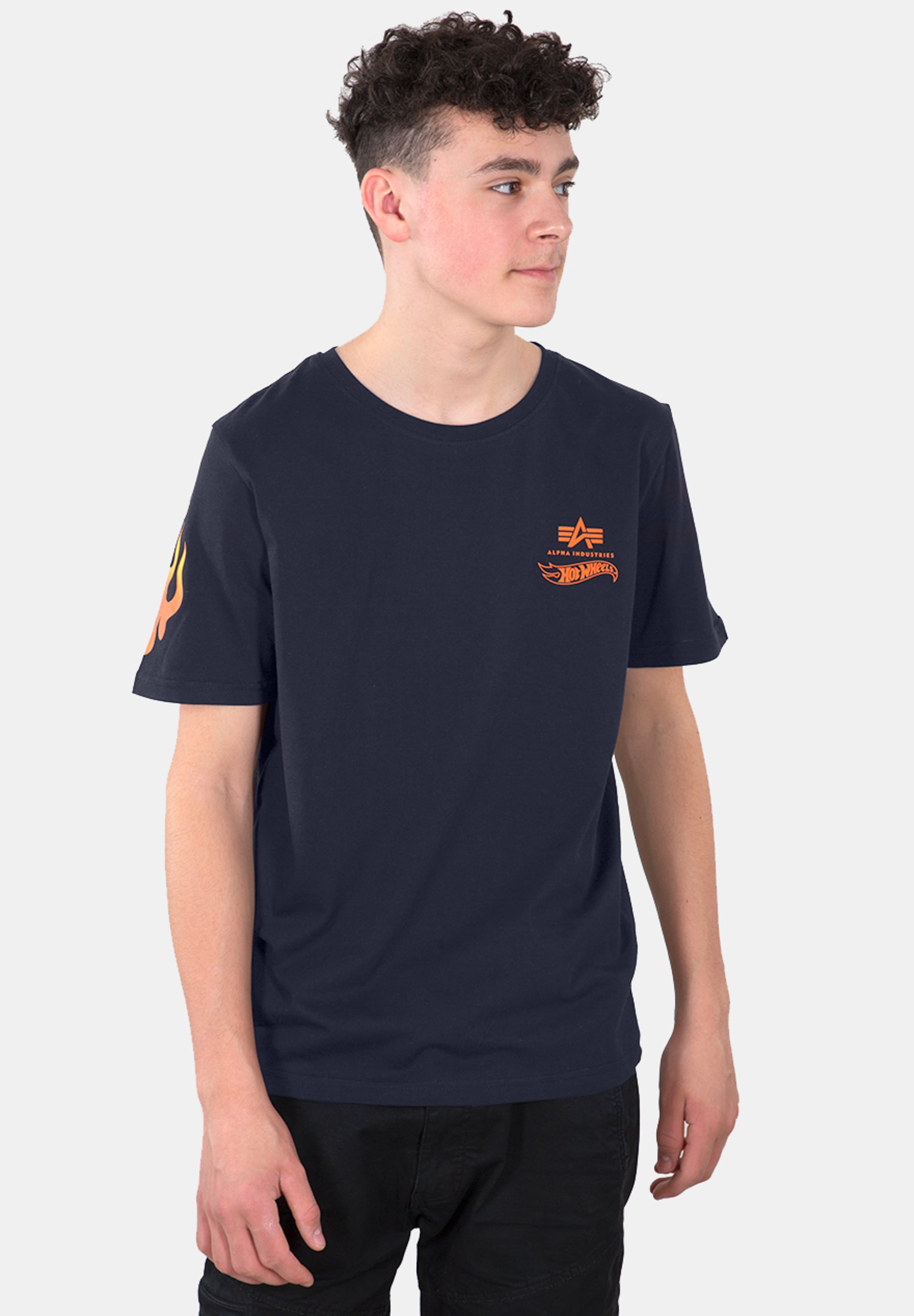 Alpha Industries T-Shirt »Alpha Industries Kids - T-Shirts Flame T-Shirt Kids/Teens«
