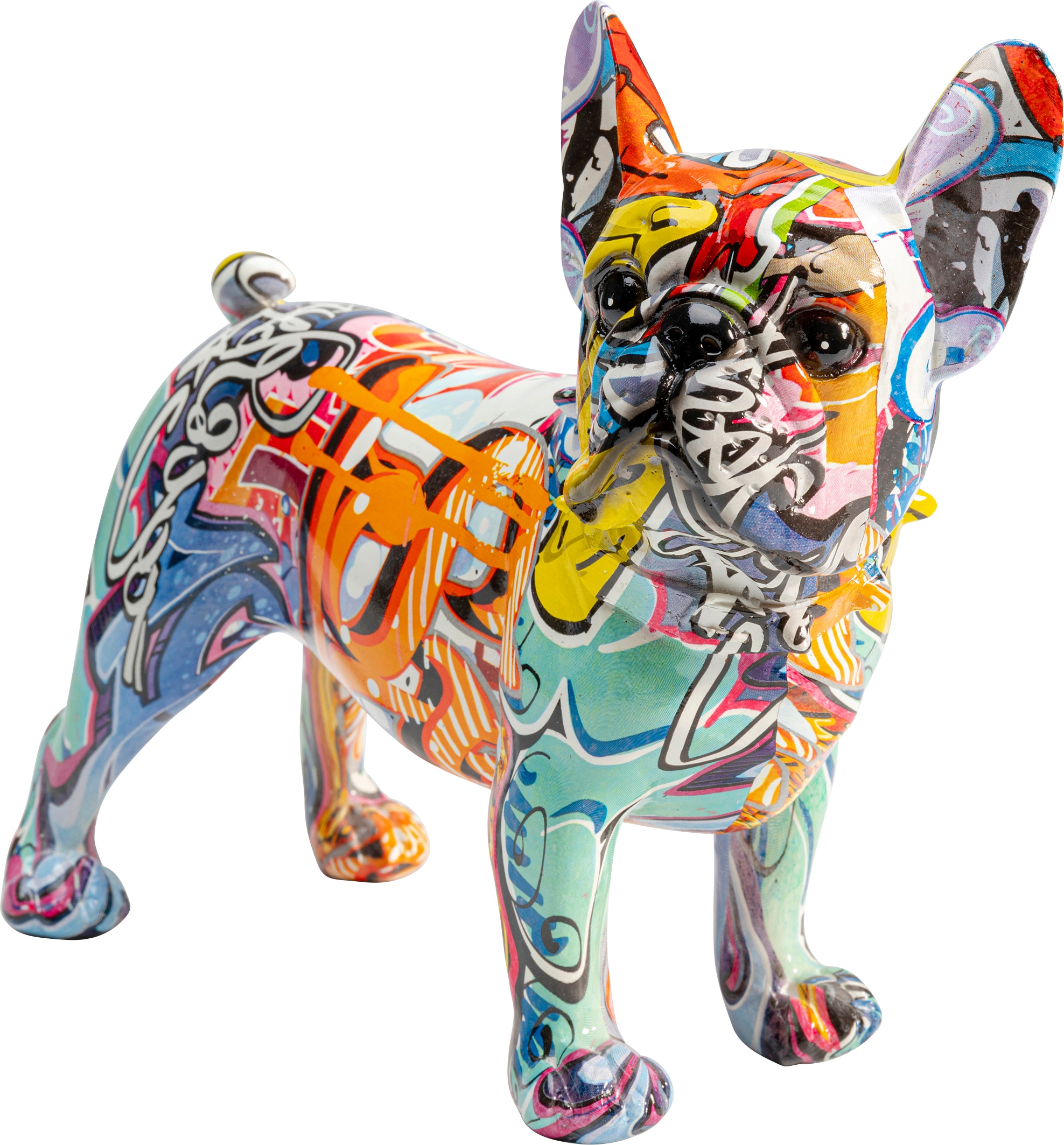 Kare Design Figurine de décoration »Deko Figur Graffiti Dog«