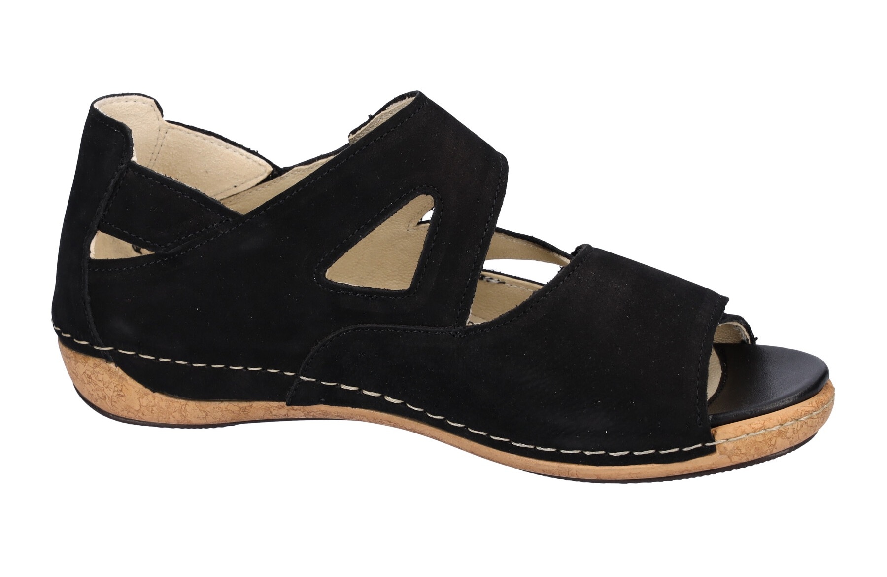 Waldläufer Sandale »HELIETT«  , Keilsandalette, Sommerschuh, Komfortschuh, Klettverschlüsse, H-Weite