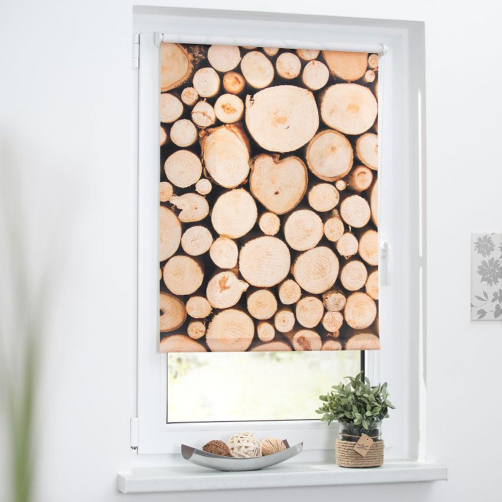 LICHTBLICK ORIGINAL Rollo »Klemmfix, ohne Bohren« blickdicht Blendschutz | Sichtschutz mit Bohren/ohne Bohren freihängend