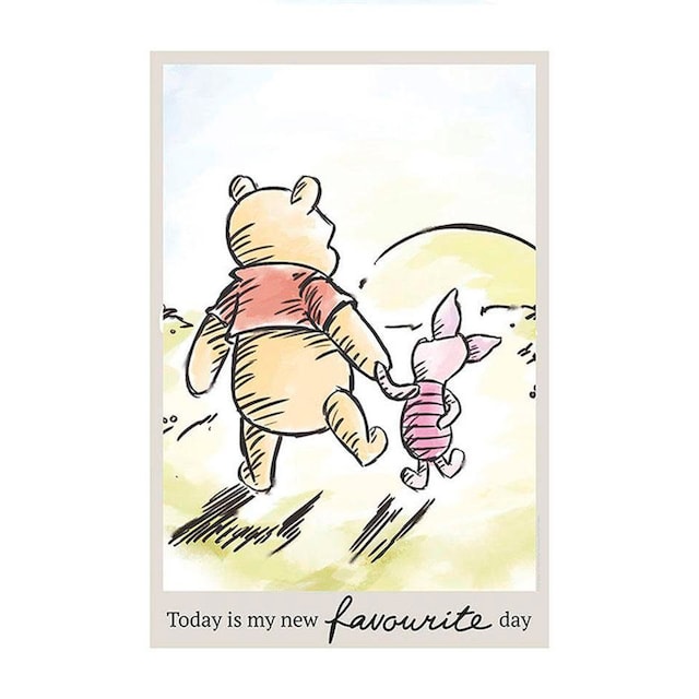 ✌ Komar Poster »Winnie Pooh Today«, Disney, (1 St.), Kinderzimmer,  Schlafzimmer, Wohnzimmer Acheter en ligne