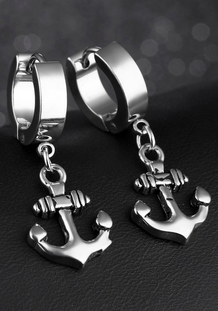 Firetti Paar Creolen "Schmuck Geschenk Anker"