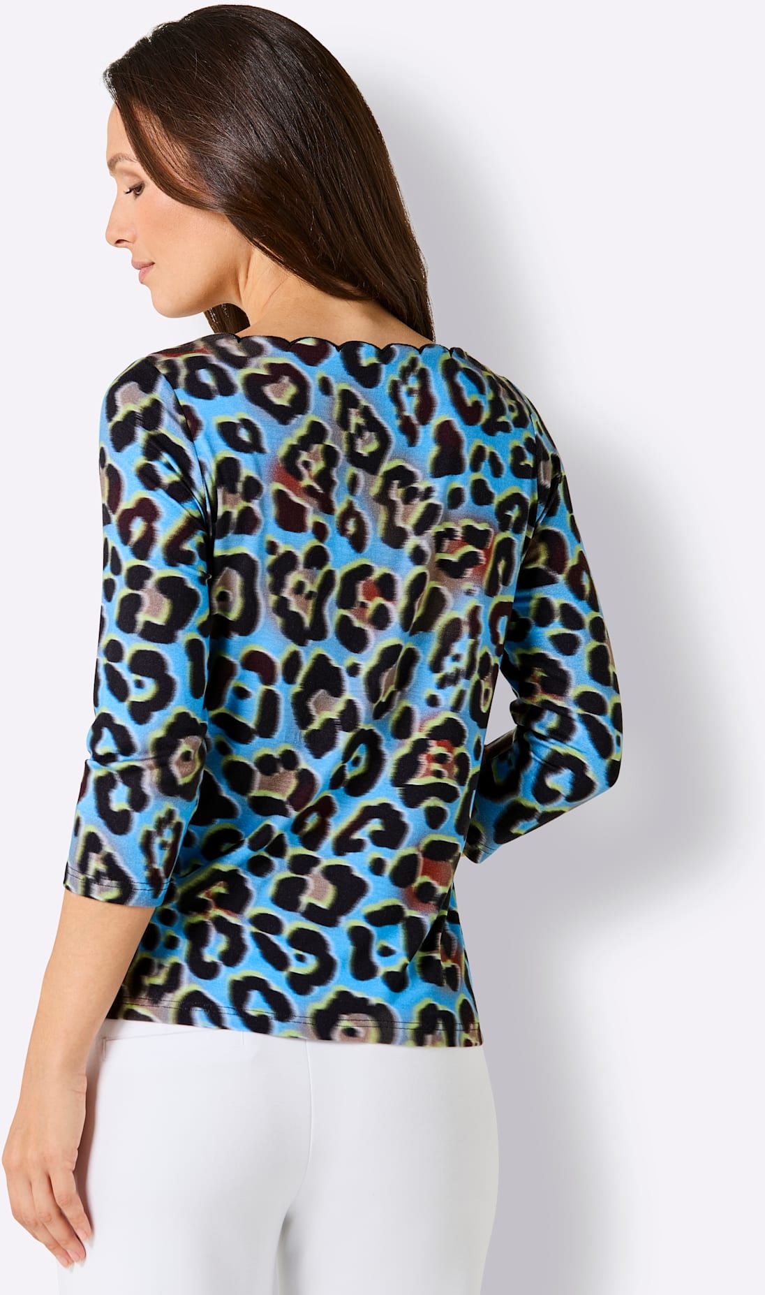 CREATION L PREMIUM T-shirt à manches 3/4 »Lyocell-Shirt« 1 pièces tlg.