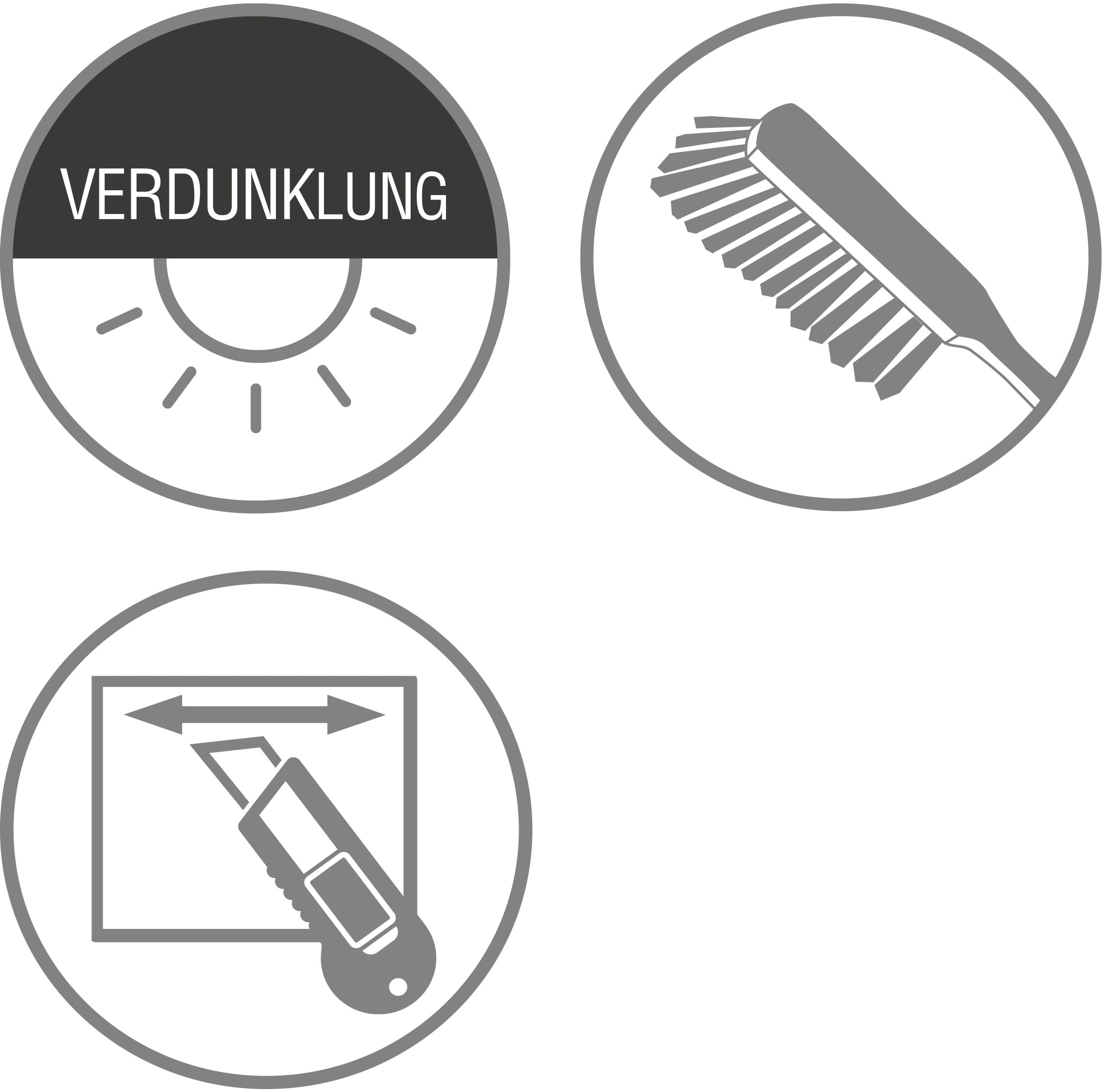 GARDINIA Seitenzugrollo »Uni-Rollo Verdunkelung«, verdunkelnd, Sichtschutz-Verdunkelung, mit Bohren, freihängend, Abschlussprofil in weiss