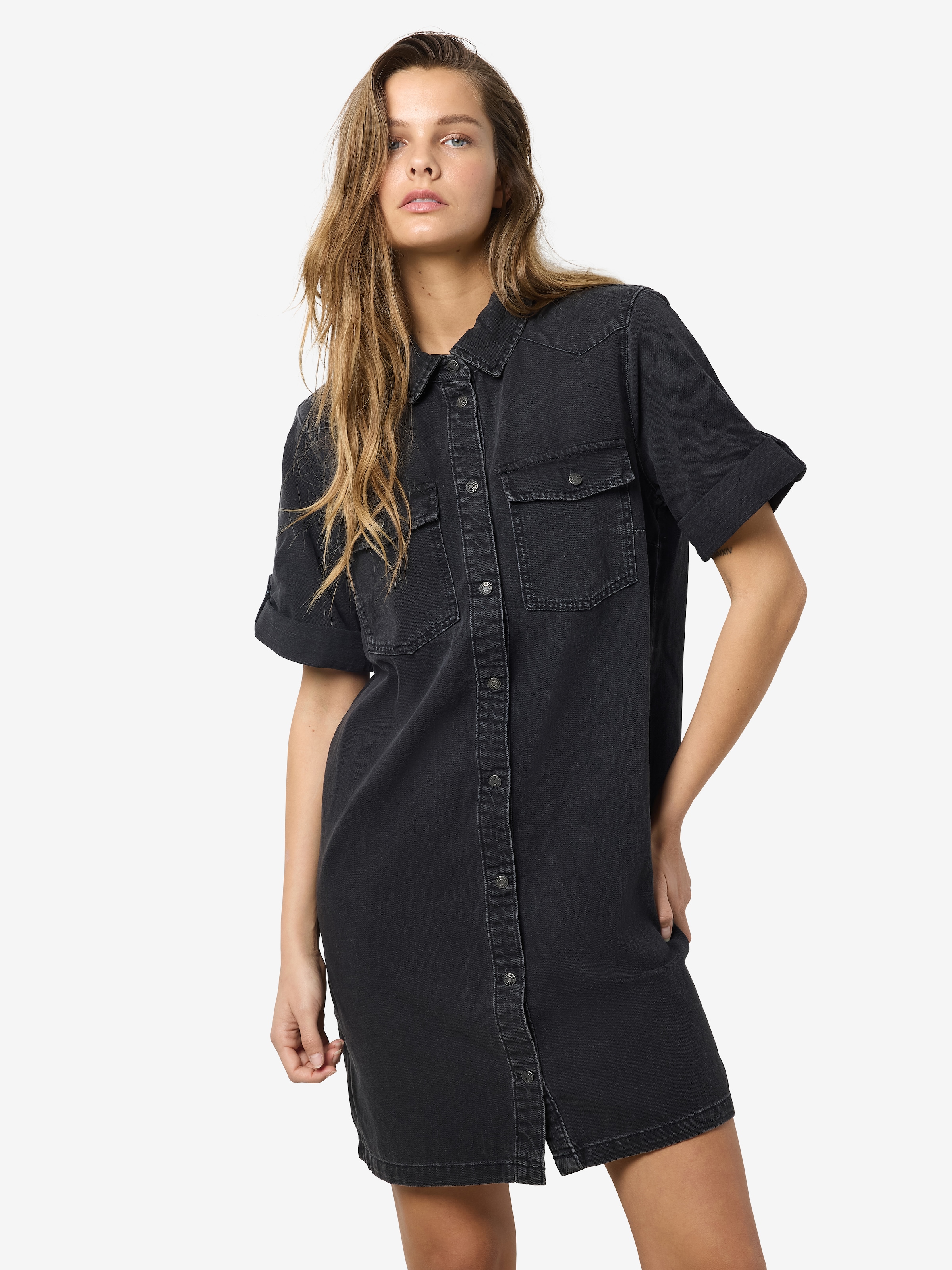 Noisy may Jeanskleid »NMNEW SIGNE S/S DENIM DRESS WG001BL NOOS«