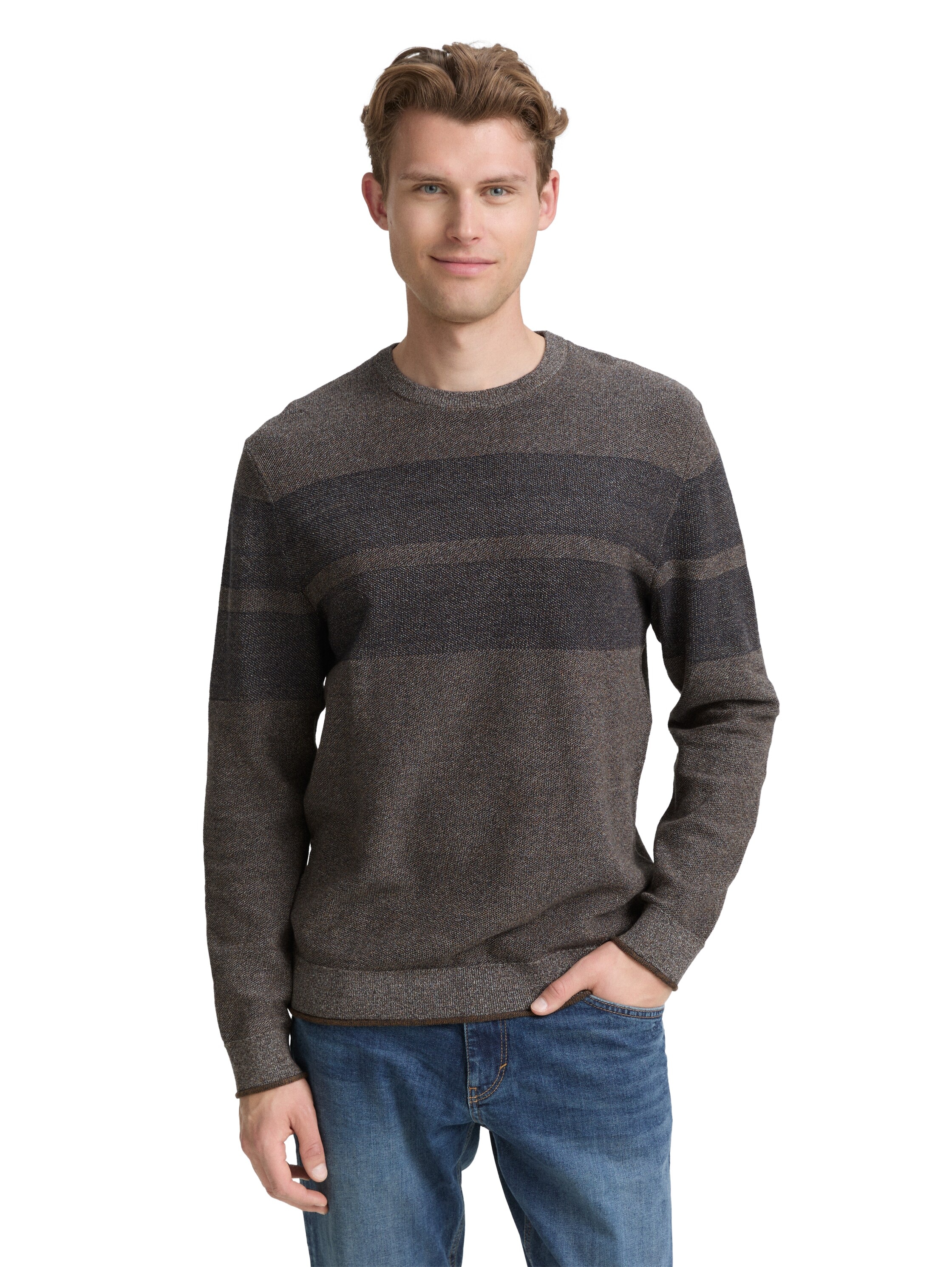 Image of TOM TAILOR Strickpullover im Streifen-Look