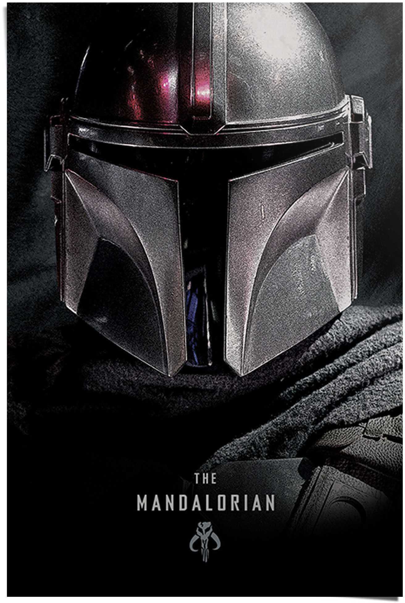 Image of Reinders Poster "Poster The Mandalorian Star Wars - Dark Side - Serie - Baby Yoda" Serien 1 Stk. tlg.