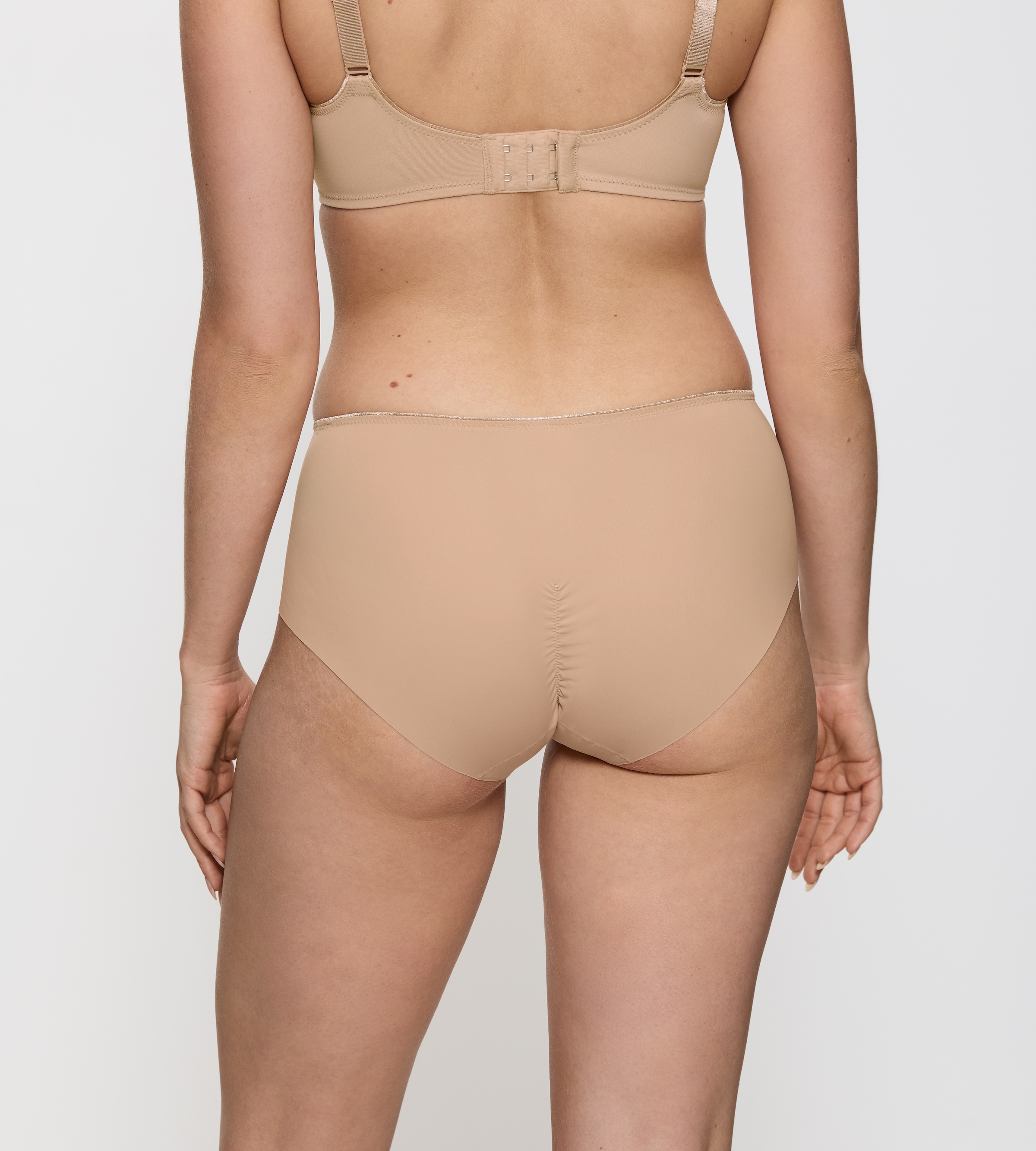 Triumph Hipster »Essential Minimizer« Motif jacquard brillant, microfibre, large partie latérale