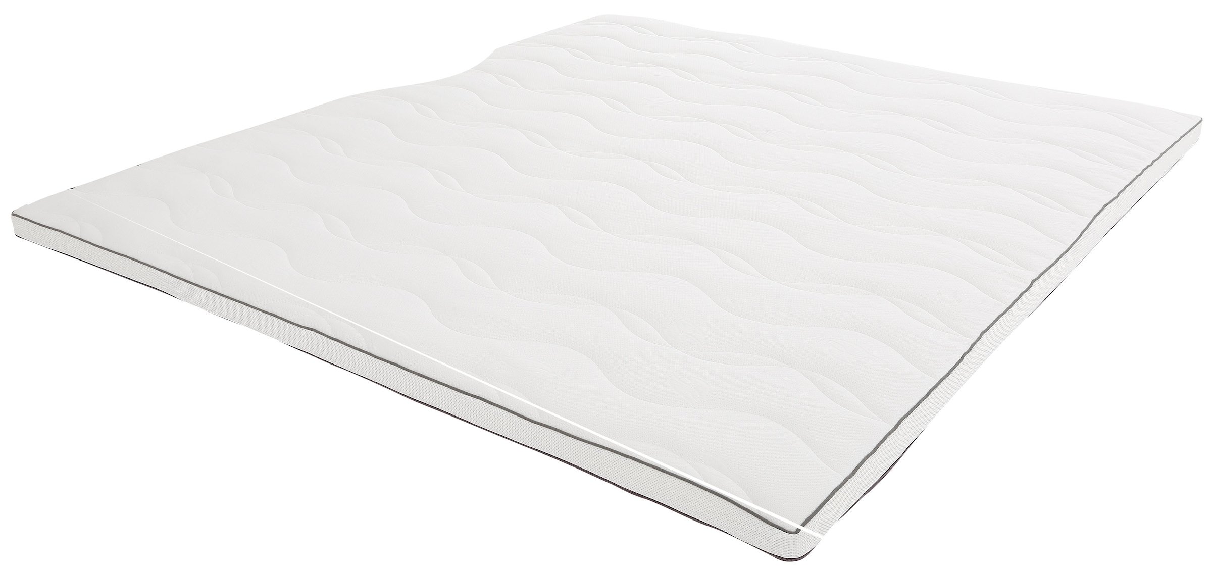 GOODproduct Lit boxspring »Jenna« sans éclairage LED, avec tissus certifiés recyclés