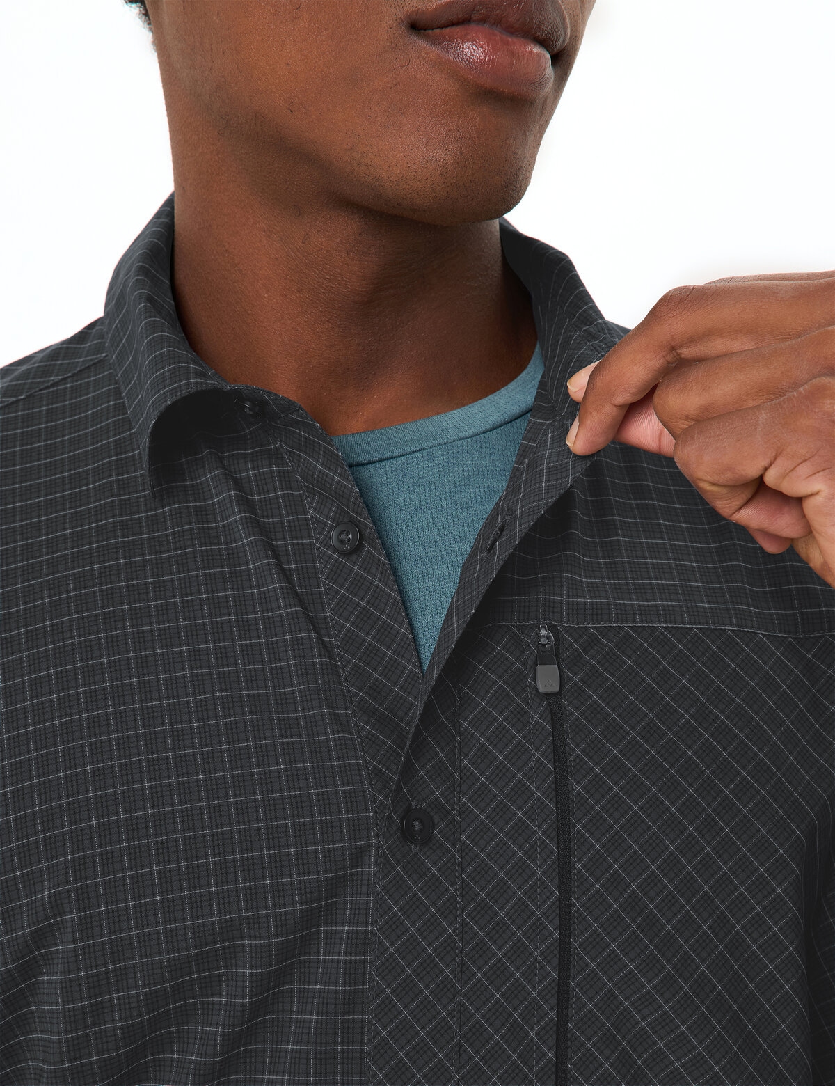 VAUDE Chemisier fonctionnel »MEN'S SEILAND SHIRT IV« matière à séchage rapide, facile d'entretien, sensation légère