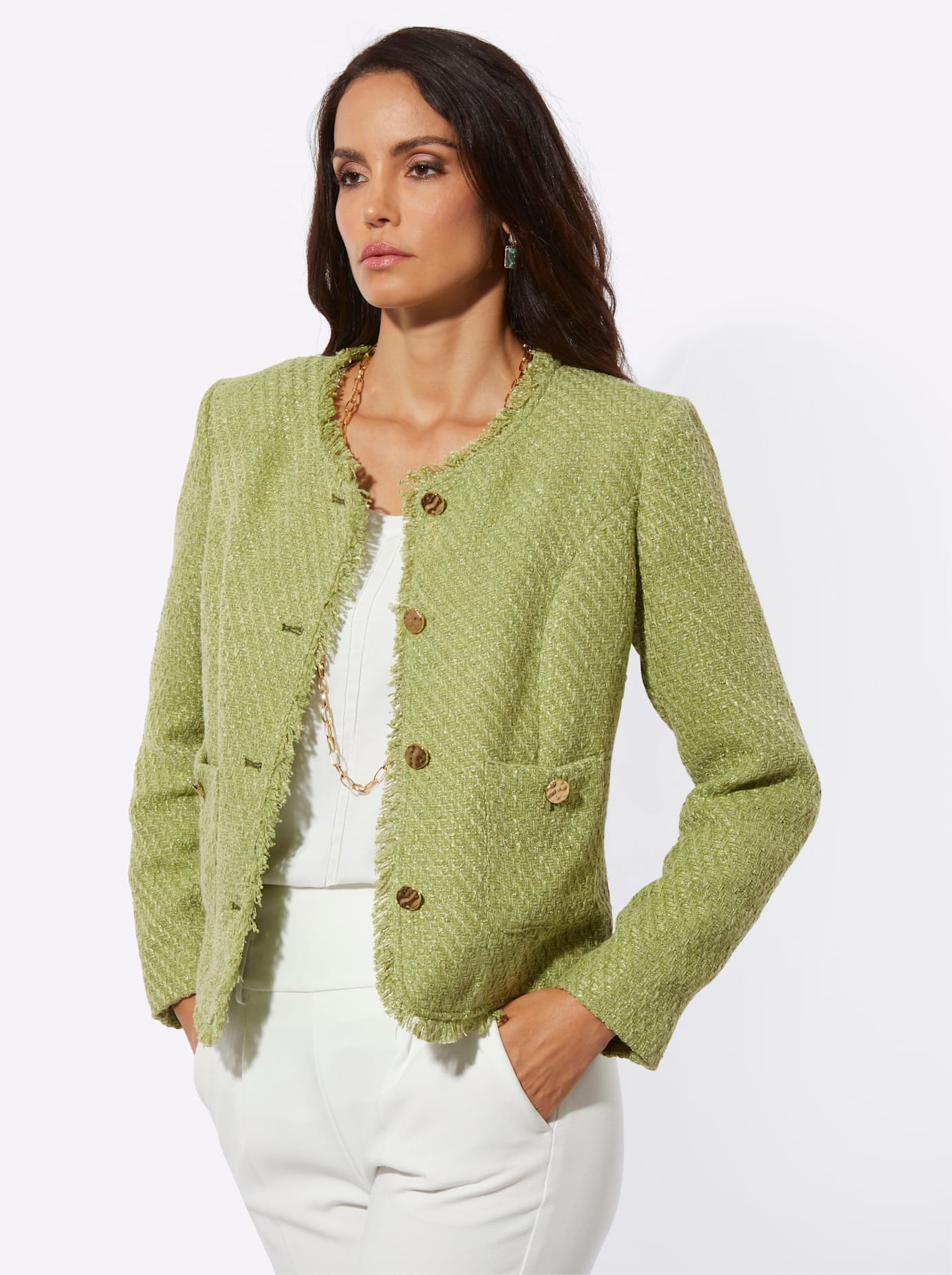 creation L Jackenblazer »Bouclé-Blazer«