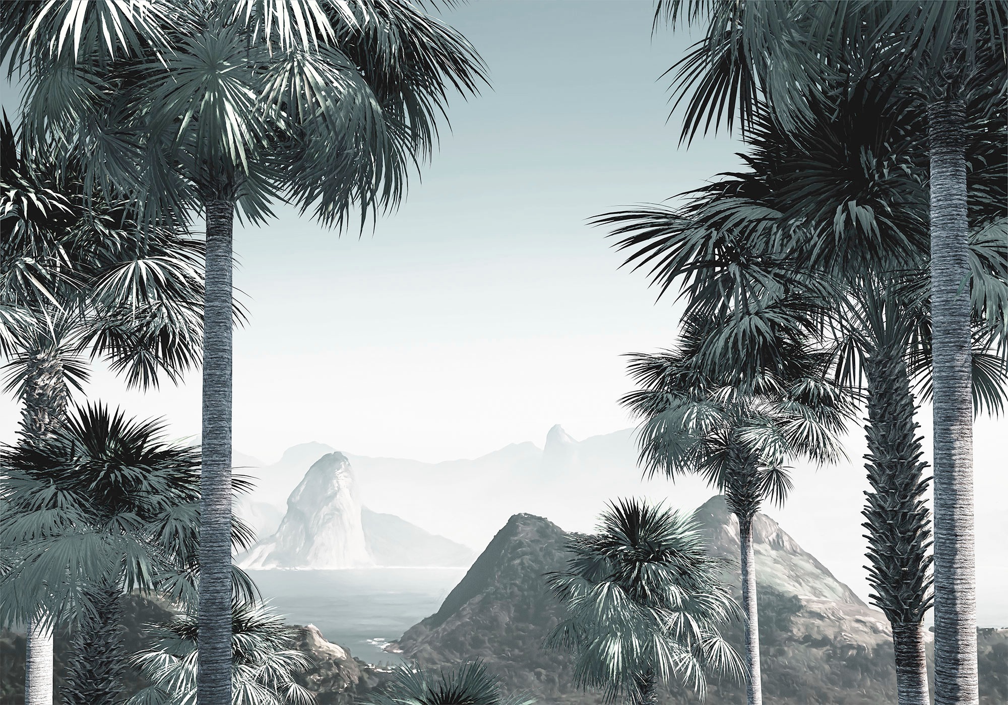 Image of Komar Fototapete »Vliestapete Guanabara«, bedruckt-geblümt-floral-realistisch, 400 x 280 cm bei Ackermann Versand Schweiz