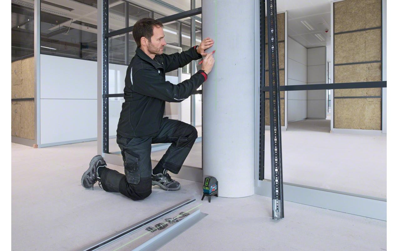 Bosch Professional Kreuzlinienlaser »Kombilaser GCL 2-15 G 15 m«, (Set)