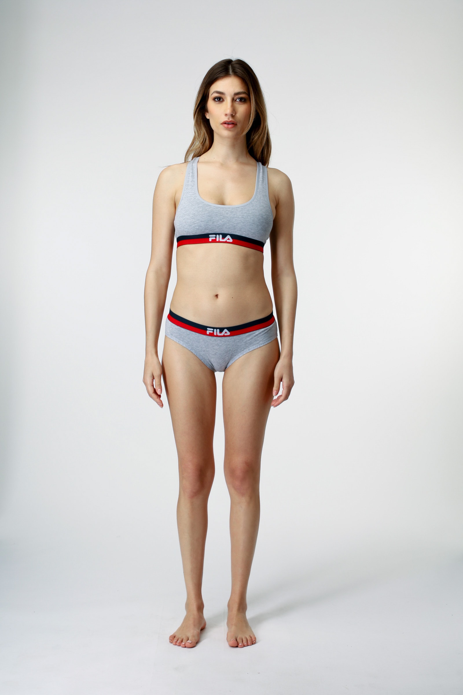 Fila Bustier, mit elastischem Unterbrustband mit Logoschriftzug