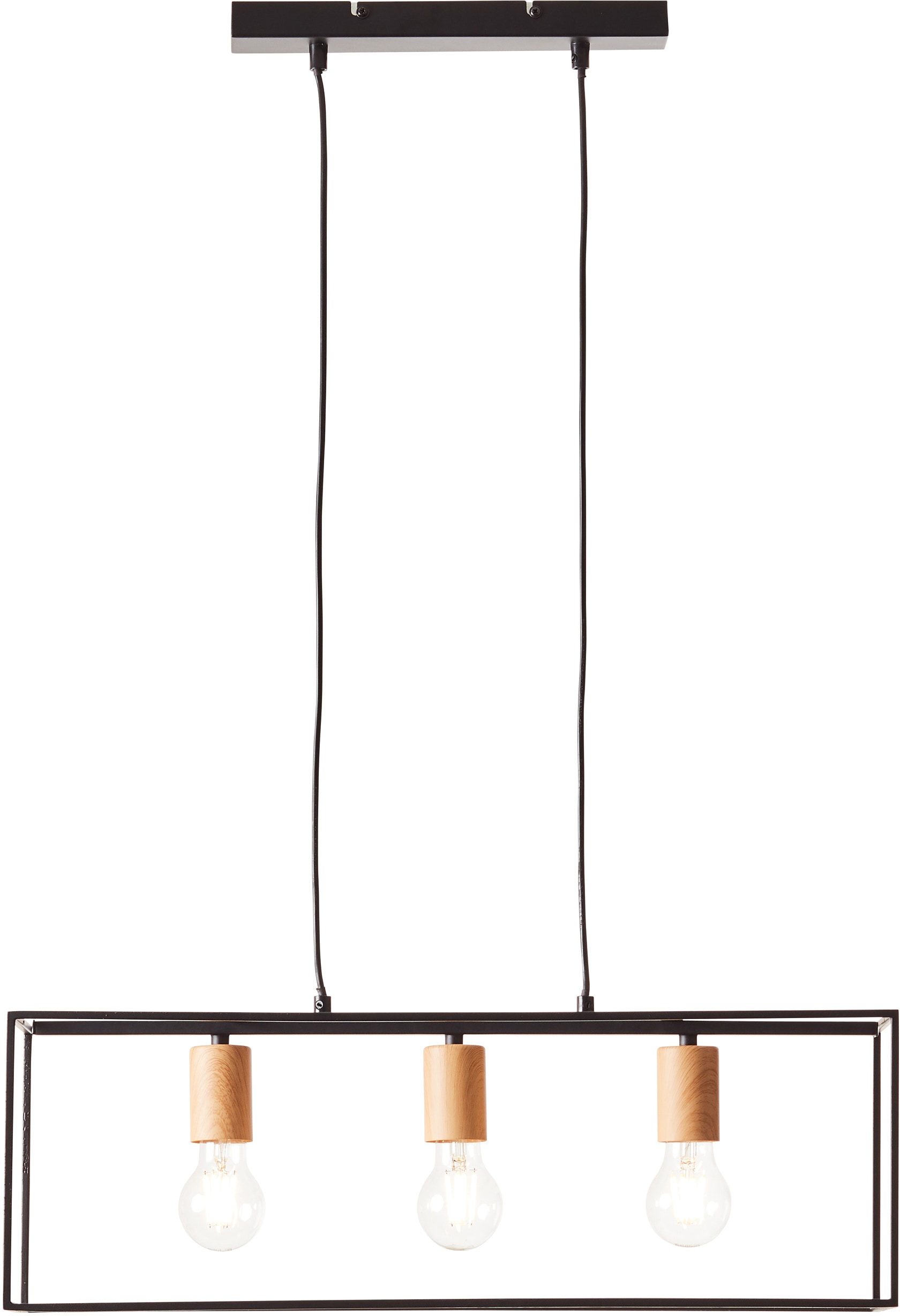 Brilliant Pendelleuchte »Arica« E27 1 Stk. Hängelampe 3flg