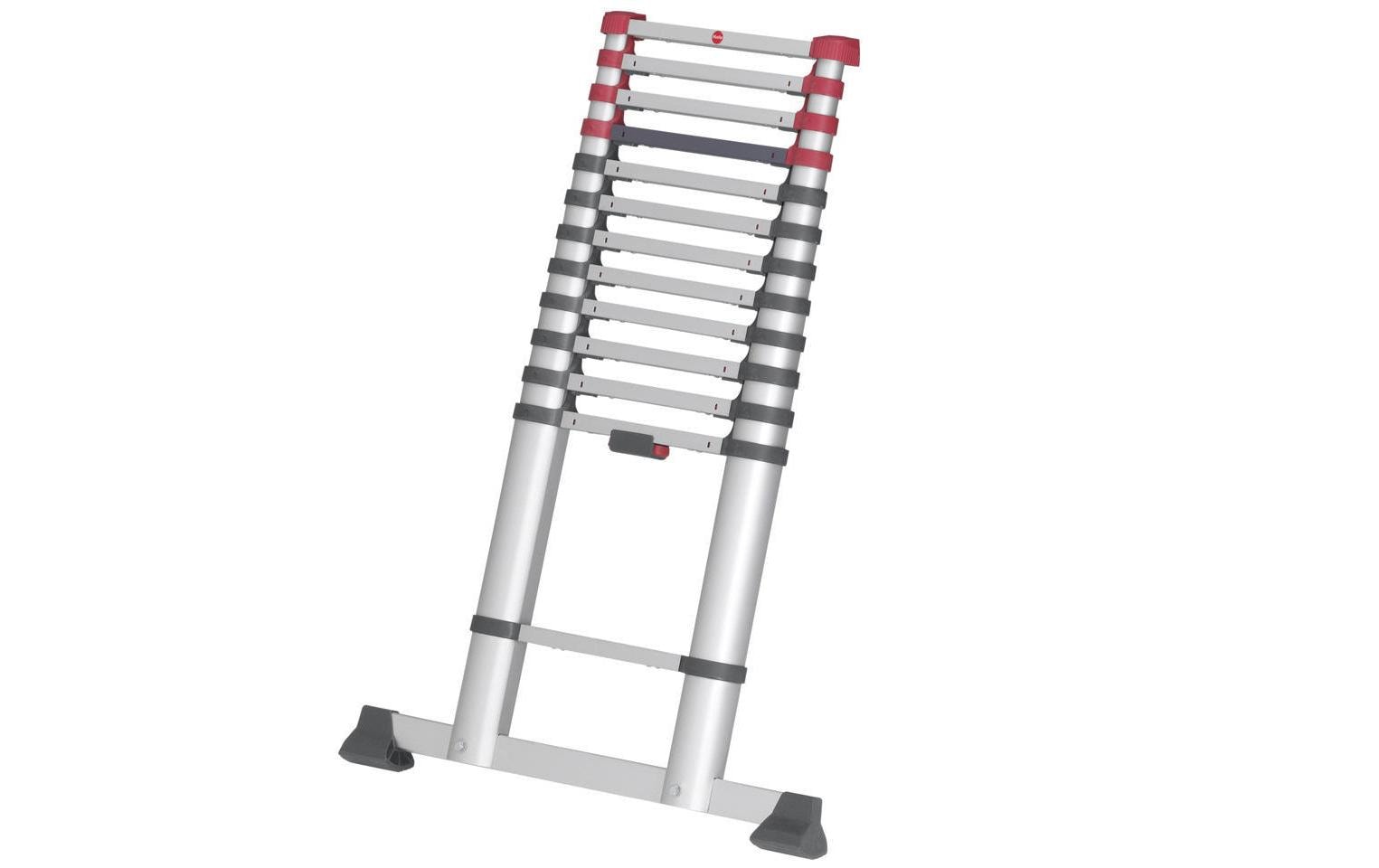 Hailo Anlegeleiter »T80 Flexline 380 13 Stufen«, Aluminium Sicherheits-Teleskopleiter