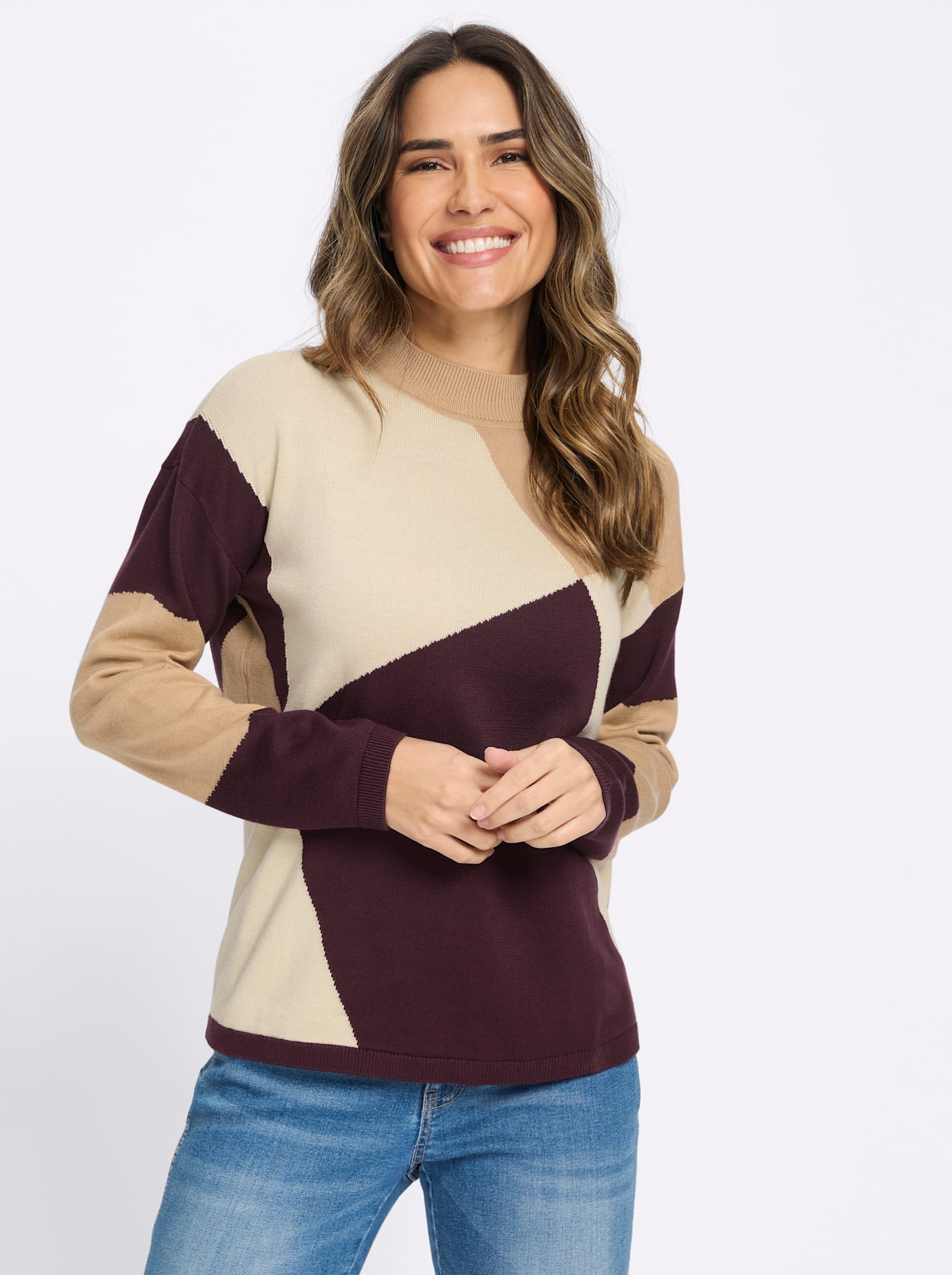 Classic Basics Stehkragenpullover »Stehkragen-Pullover«