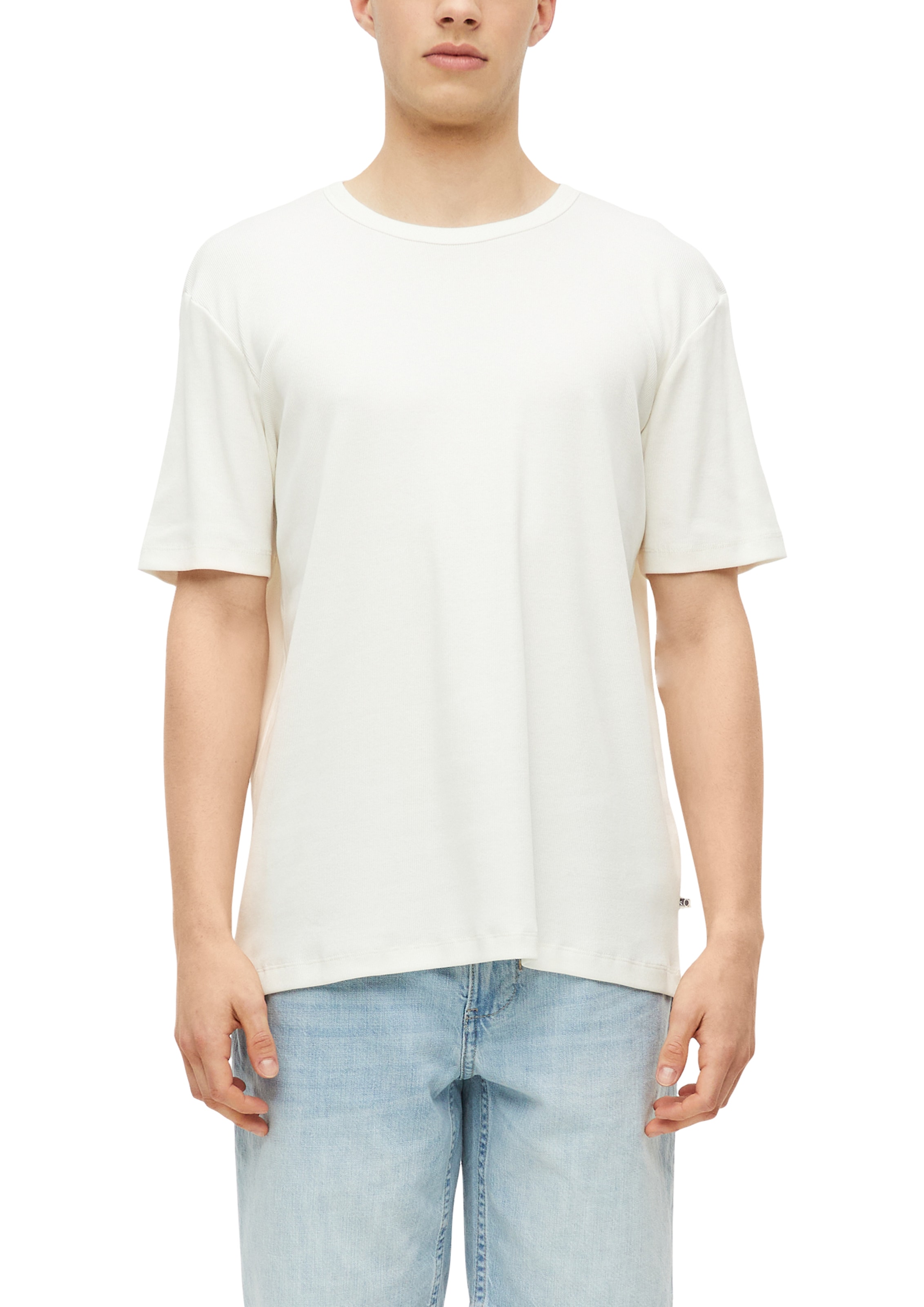 Image of s.Oliver Kurzarmshirt Sommershirt mit Stretch / unifarben
