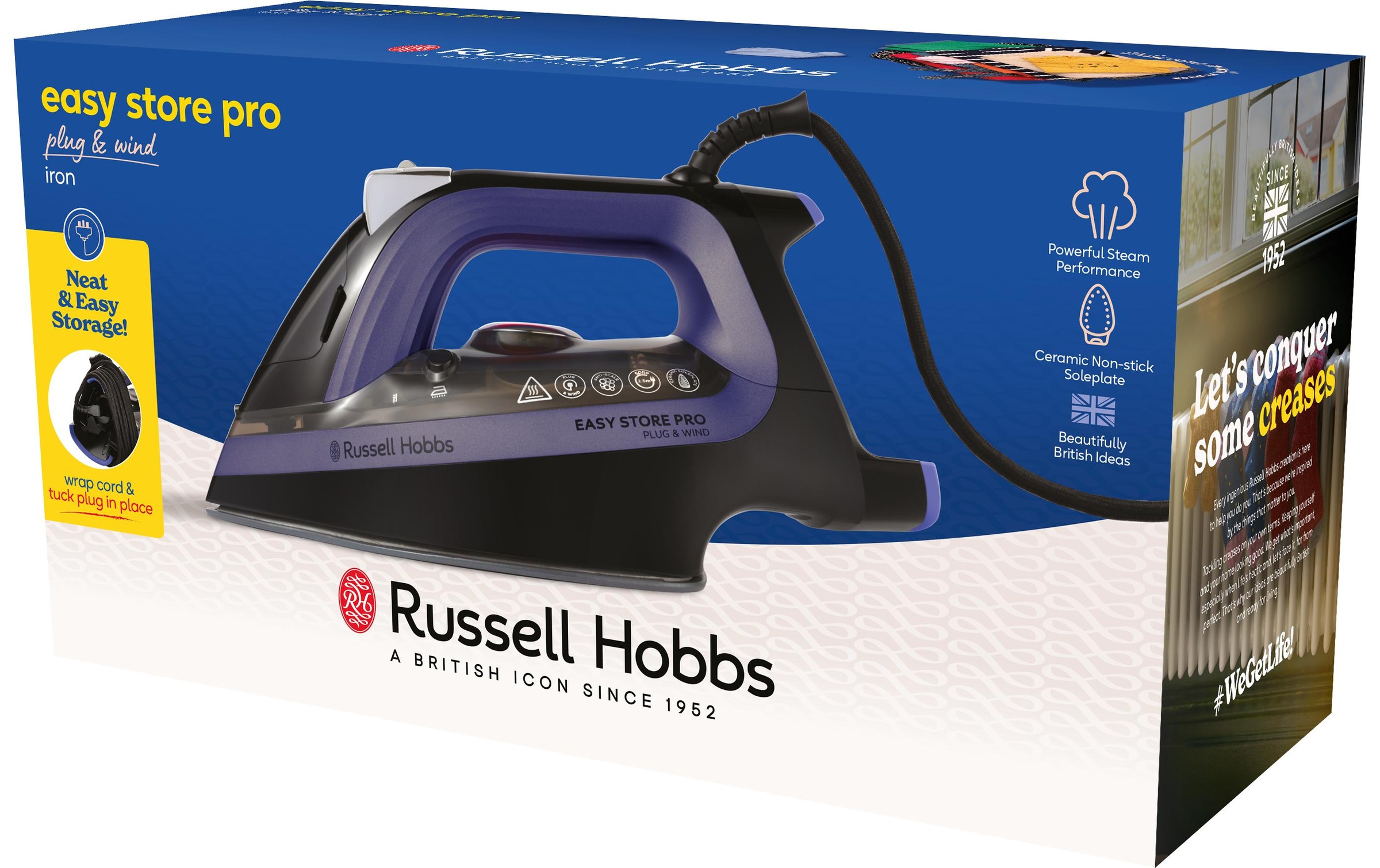 RUSSELL HOBBS Dampfbügeleisen »Plug & Wind«, 2400 W