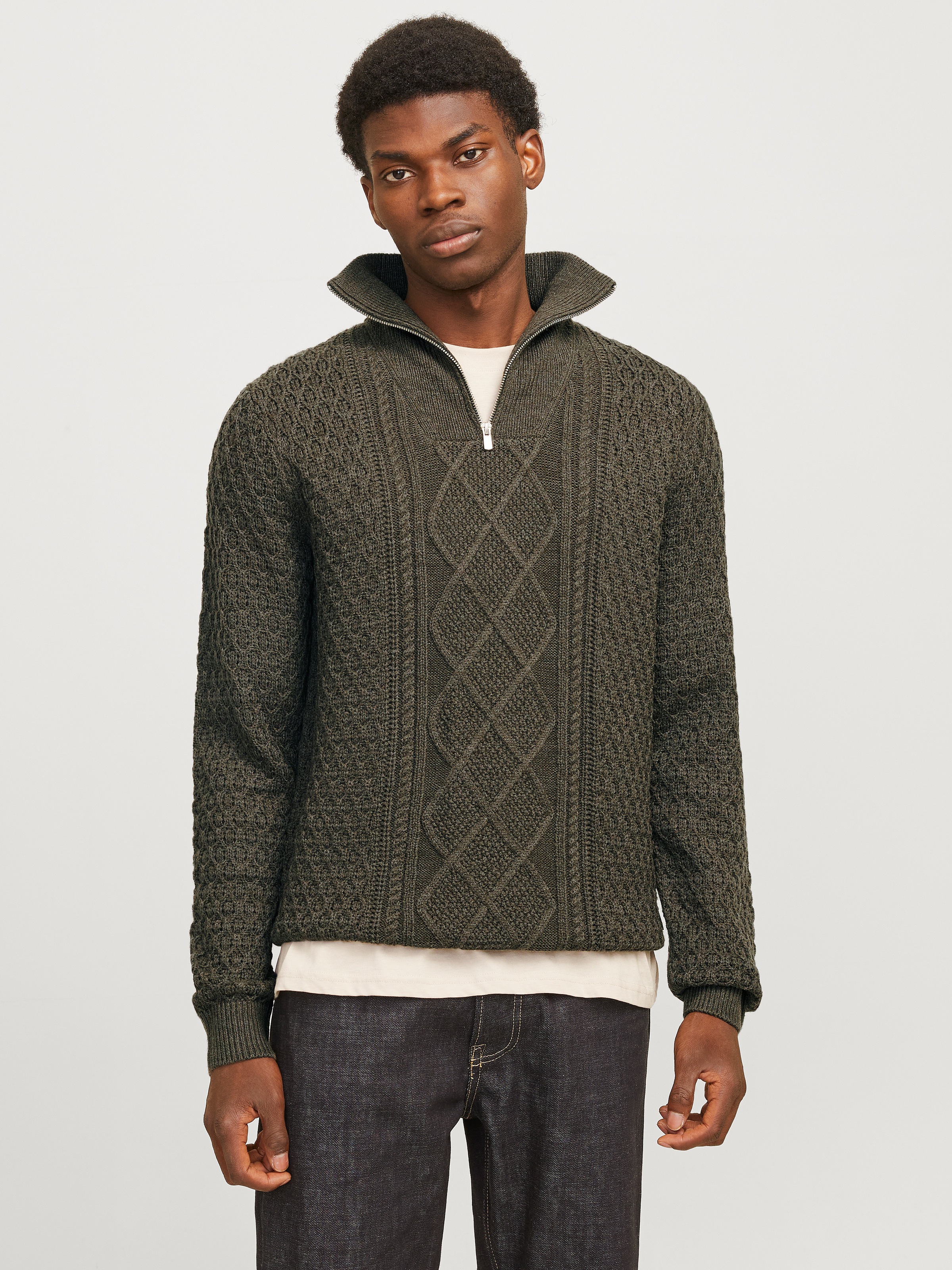 Troyer »JPRBLUNORTH KNIT HIGH NECK SN«