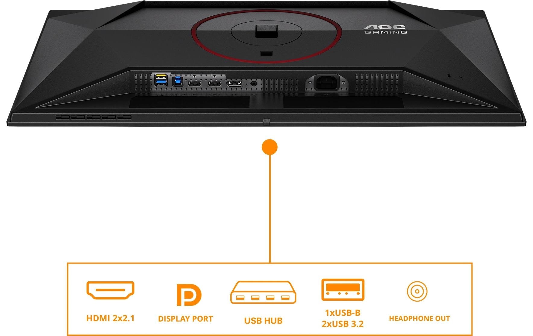 AOC Gaming-Monitor »Q27G4SDR« 67,31 cm/26,5 ″  2560 x 1440 px WQHD 360 Hz
