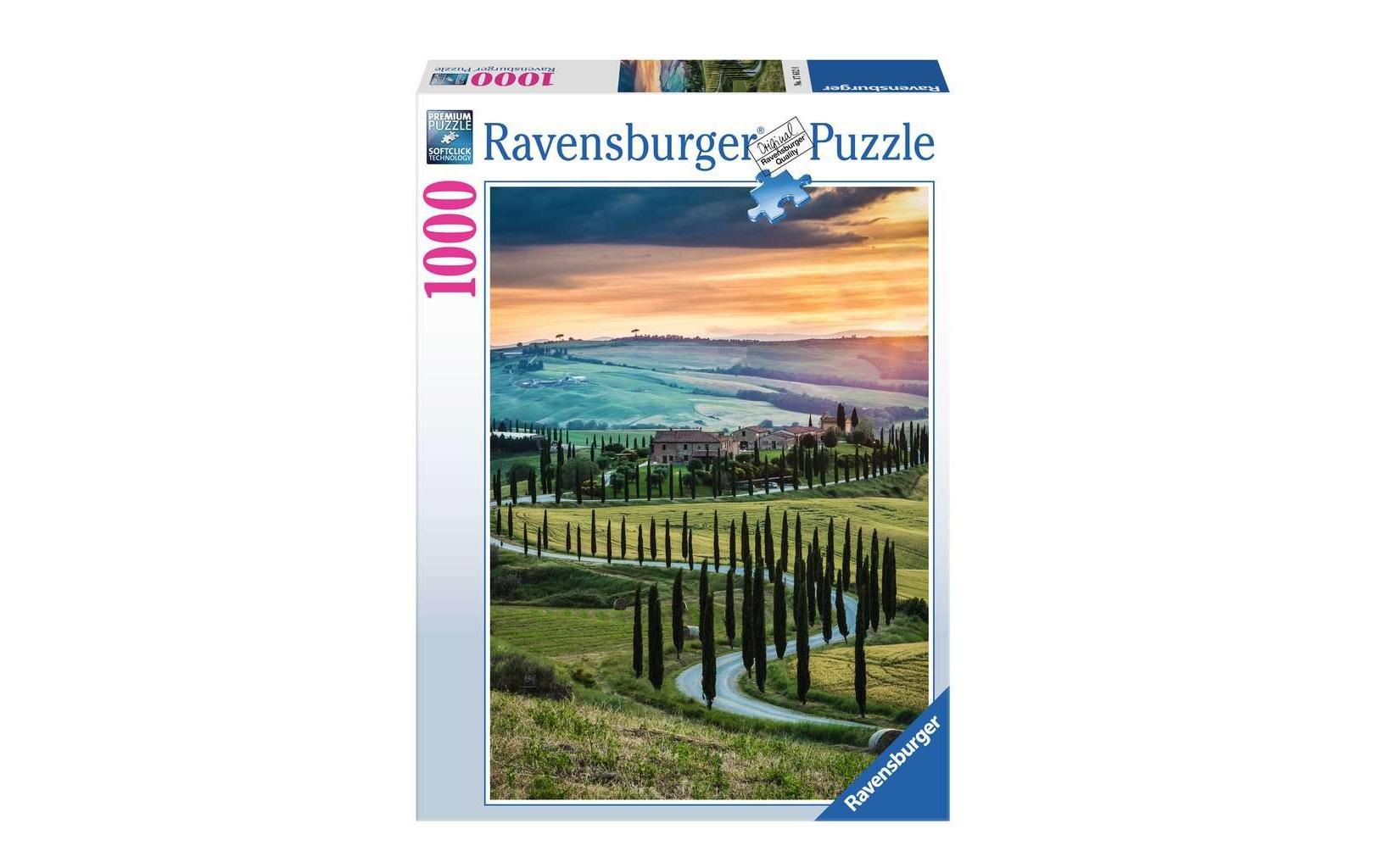 Ravensburger Puzzle »Val d'Orcia, Toskana«, (1000 tlg.)
