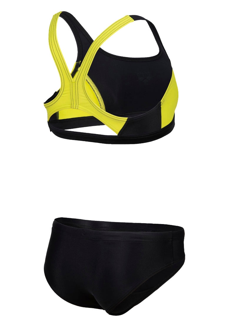 TWO JR kaufen R«, Markenschriftzug versandkostenfrei THRICE Bustier-Bikini PIECES Trendige Arena mit »G
