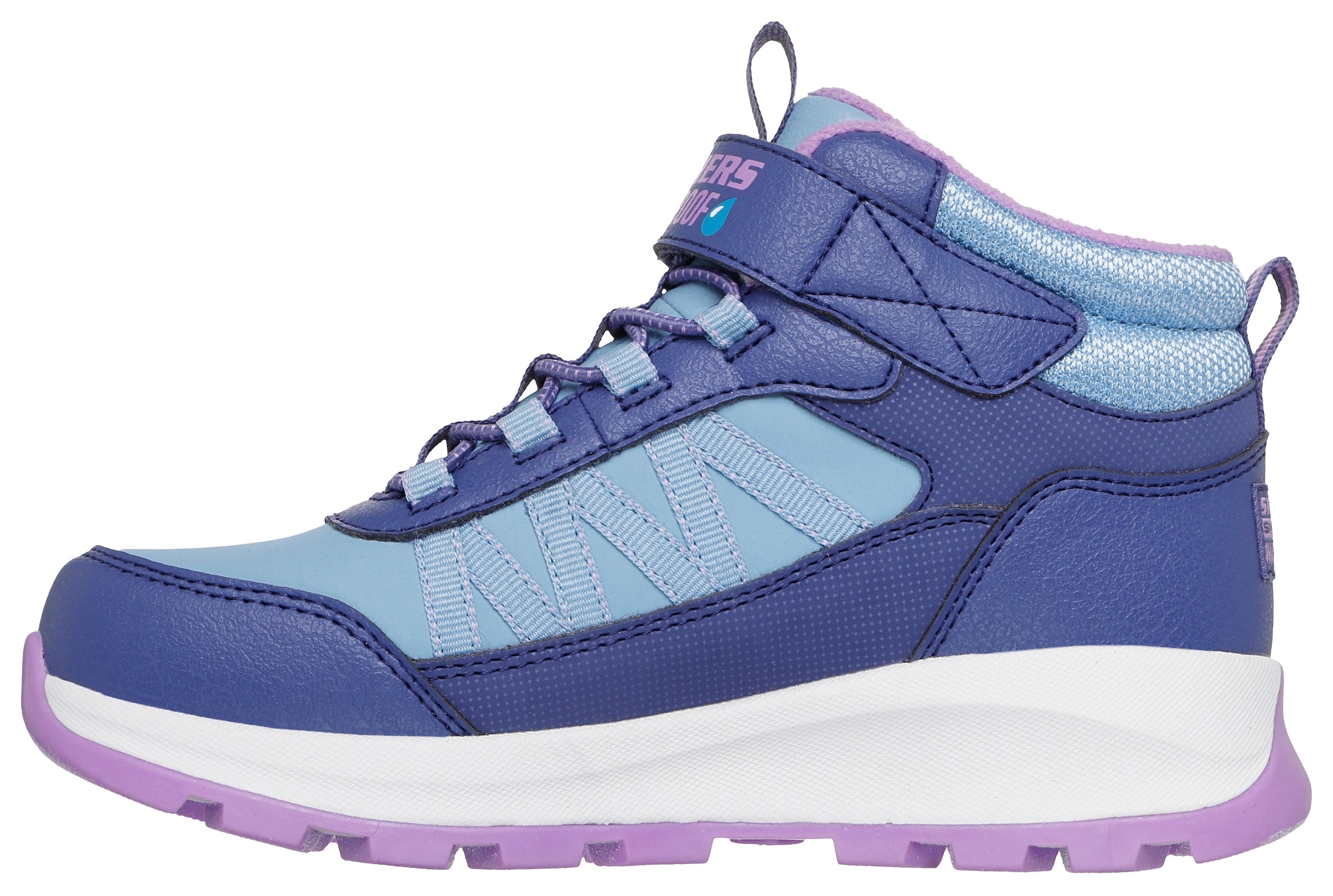 Skechers Klettstiefel »STORM BLAZER«  Winterboots, wasserabweisend, Grössenschablone zum Download