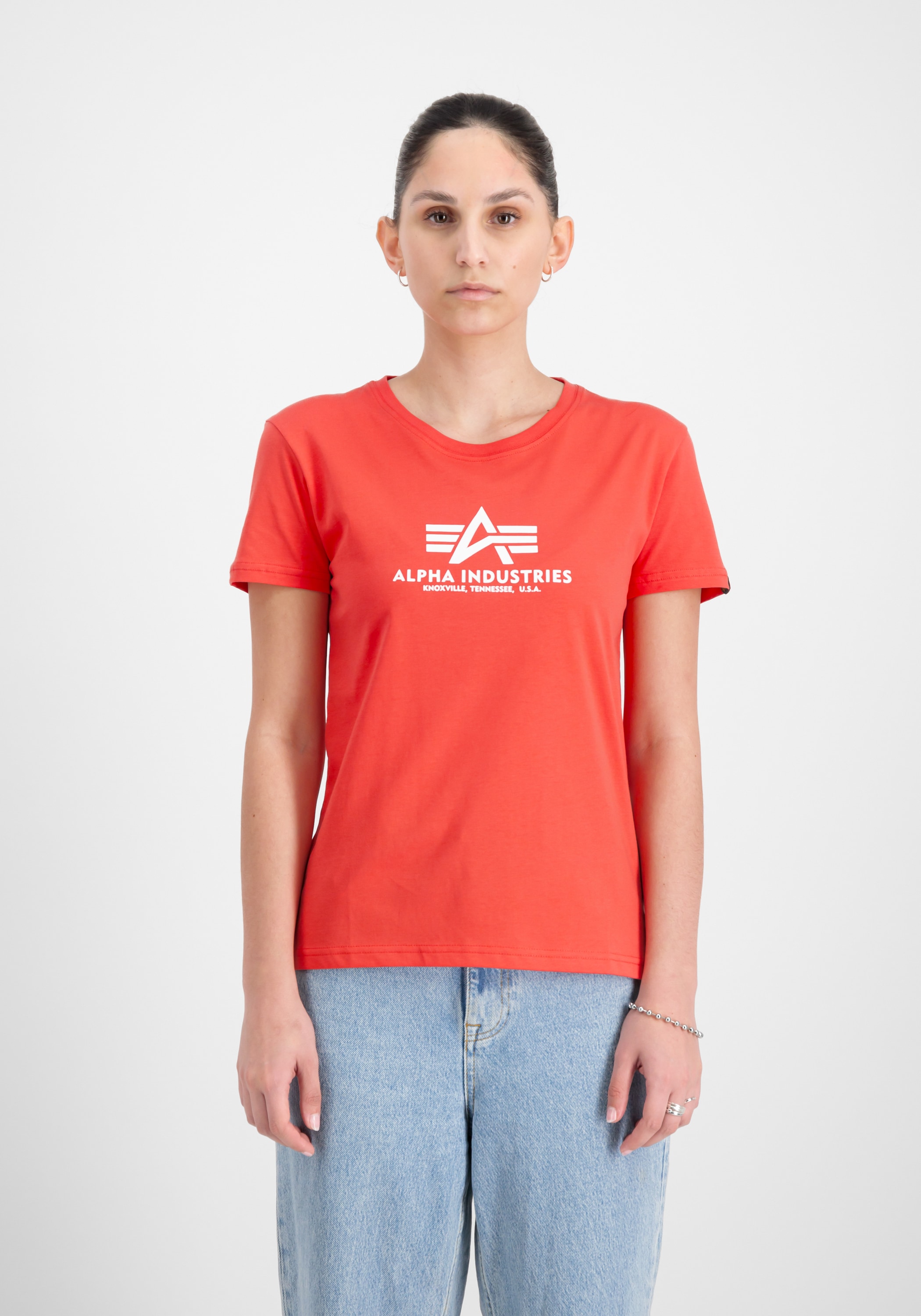 Alpha Industries T-Shirt »Alpha Industries Women - T-Shirts New Basic T-Shirt BL W«
