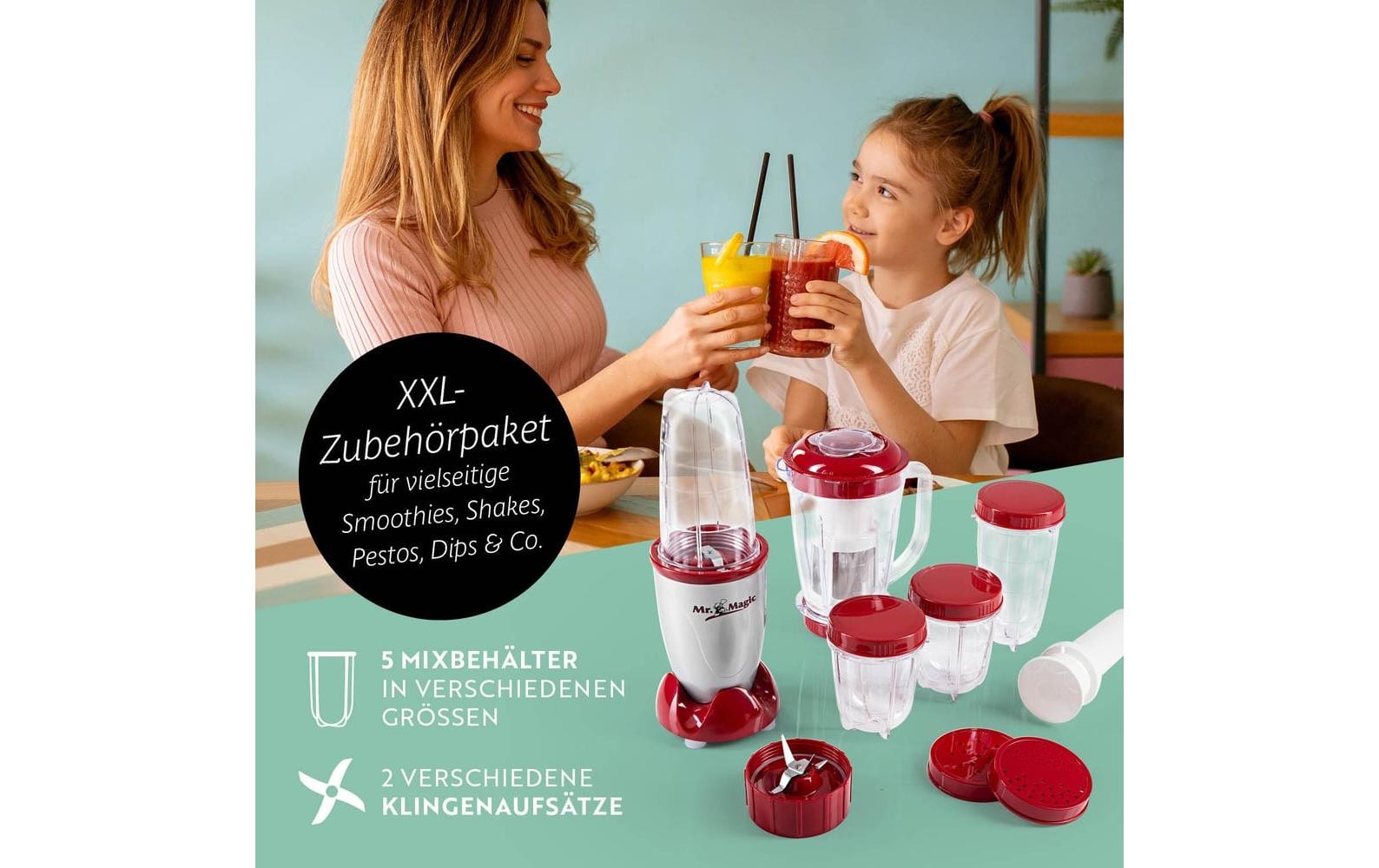 GOURMETmaxx Machine à smoothie »Mr. Magic« 400 W