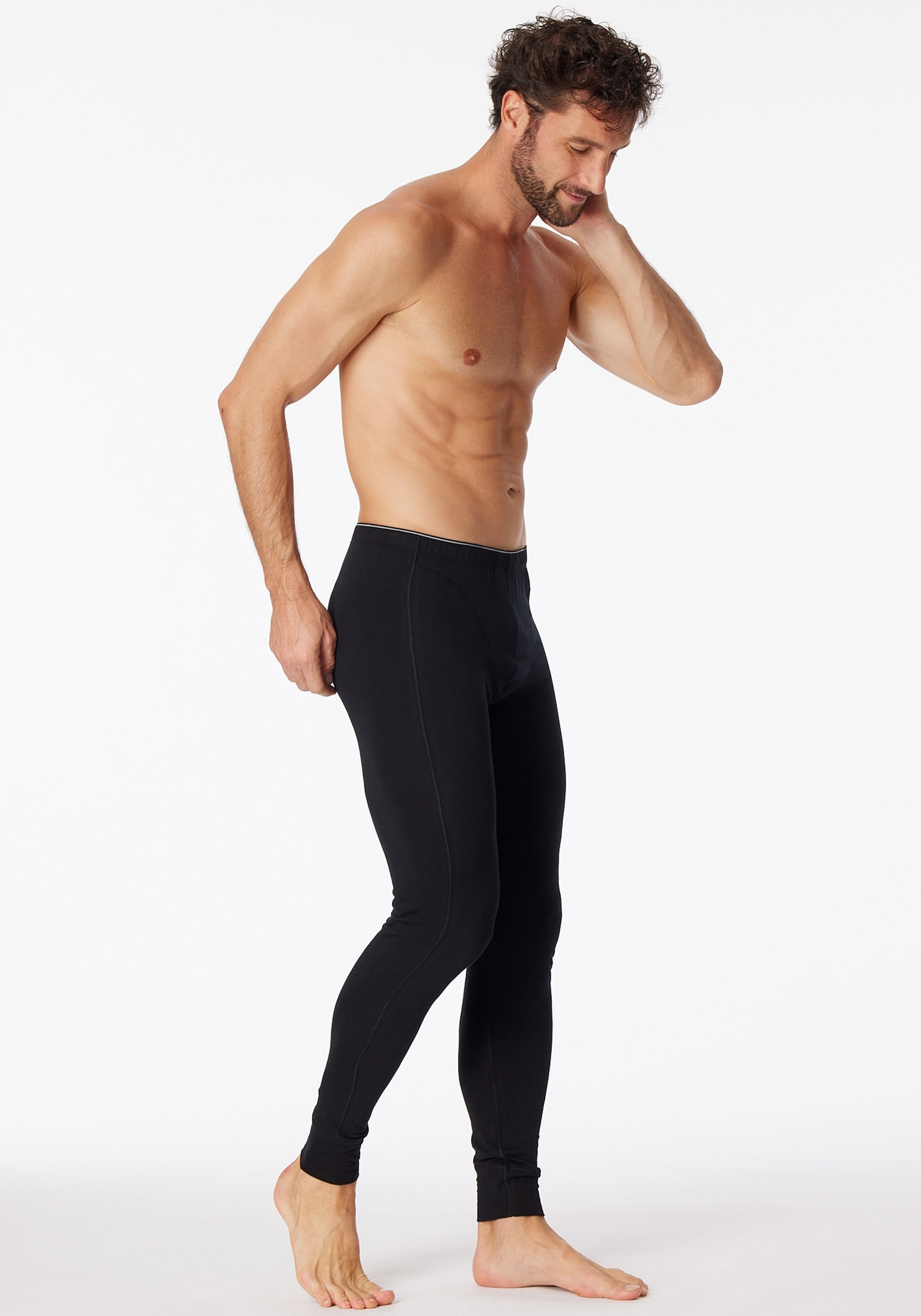 Image of Schiesser Lange Unterhose "95/5" mit innen liegendem Webgummibund
