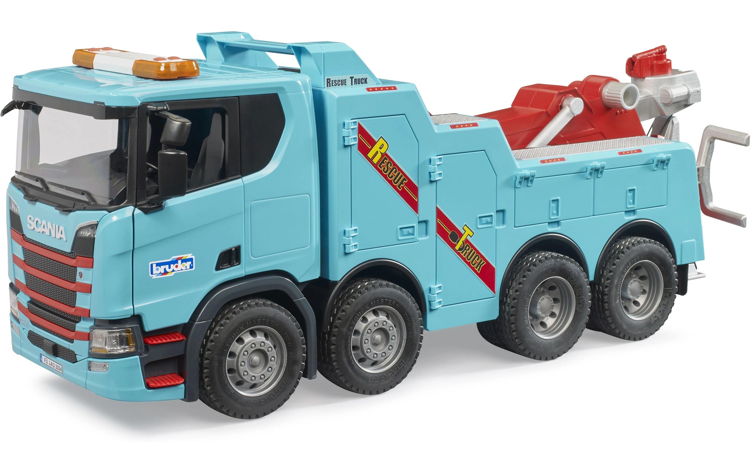 Image of Bruder Spielzeug-LKW "Scania Super 560R Berge- und Abschlepp-LKW mit L+S Modul"