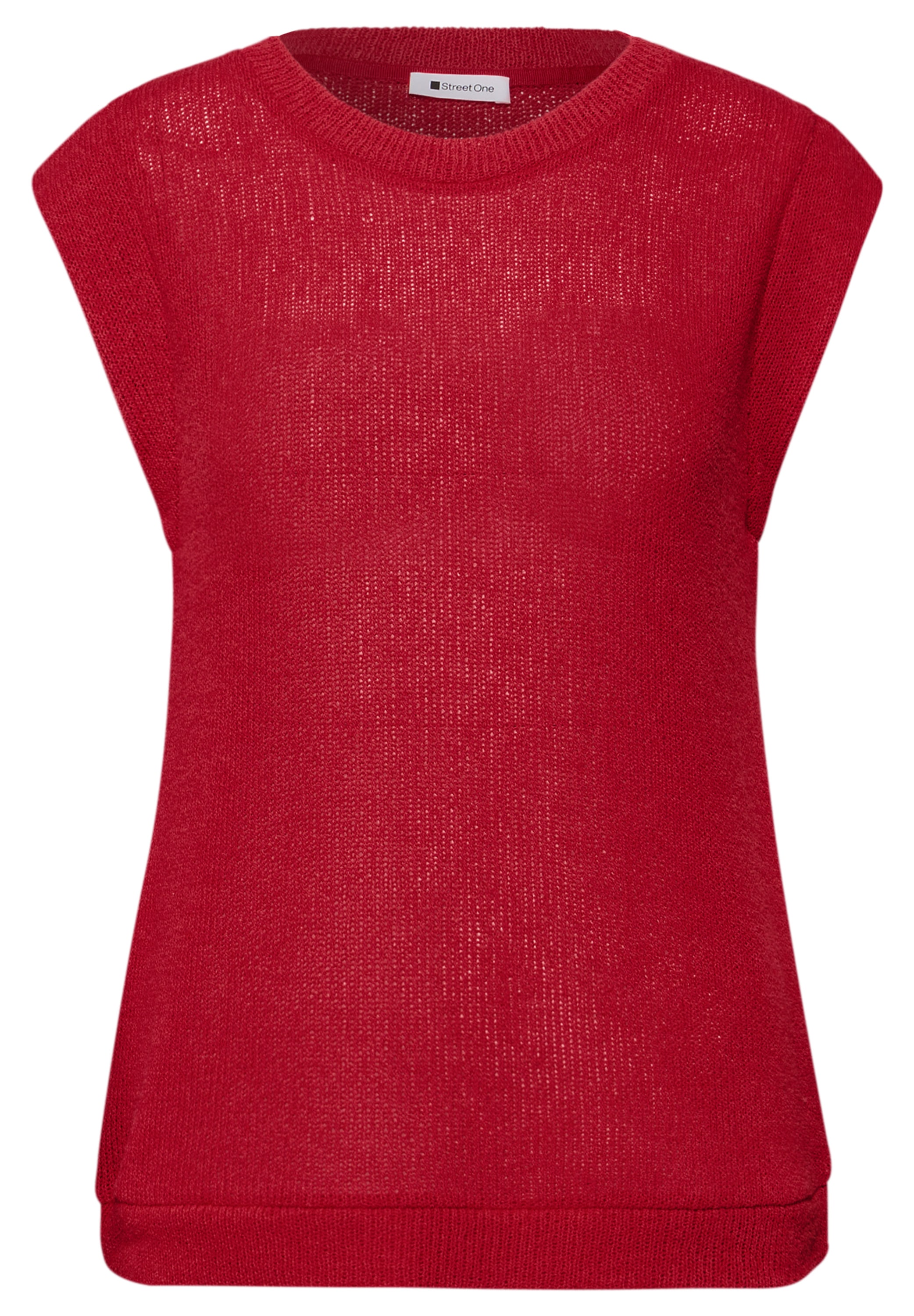 STREET ONE Top en tricot aspect tricot