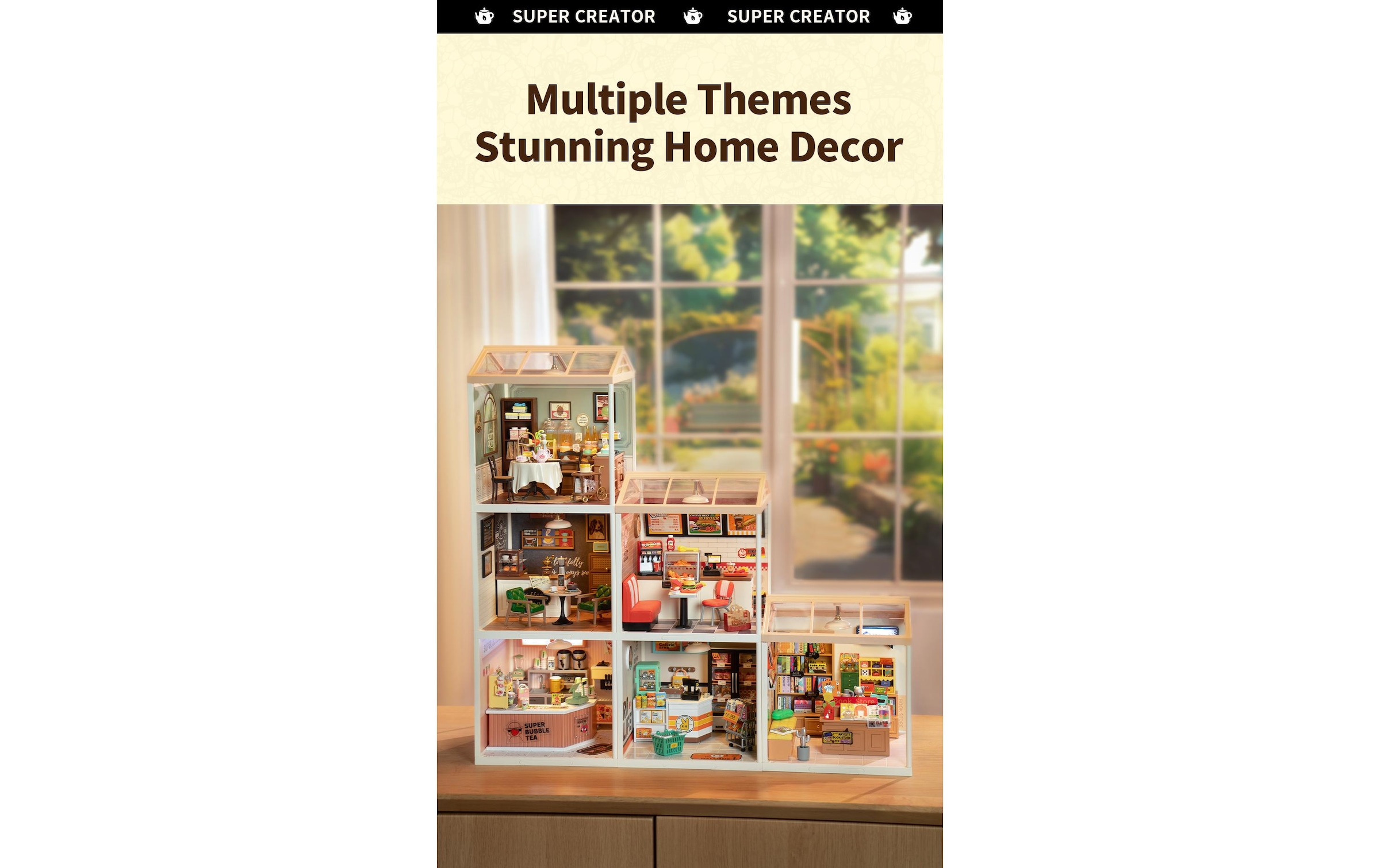   Modellbausatz »RoboTime Sweet Sips Tea«