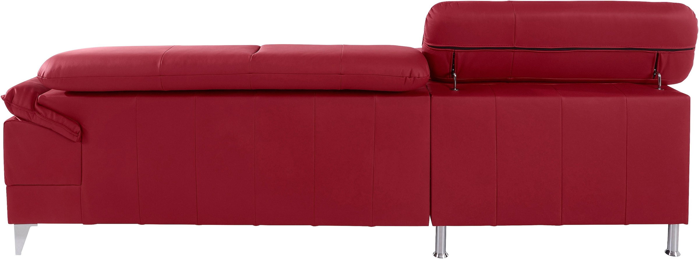 COTTA Ecksofa »Caluso L-Form«, inklusive Kopfteilverstellung, wahlweise mit Bettfunktion