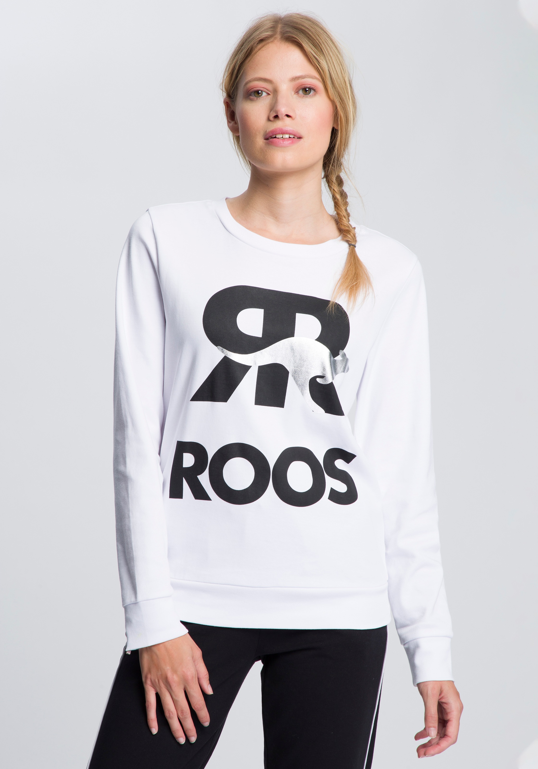 Image of KangaROOS Sweatshirt, mit grossem Logo-Frondruck bei Ackermann Versand Schweiz